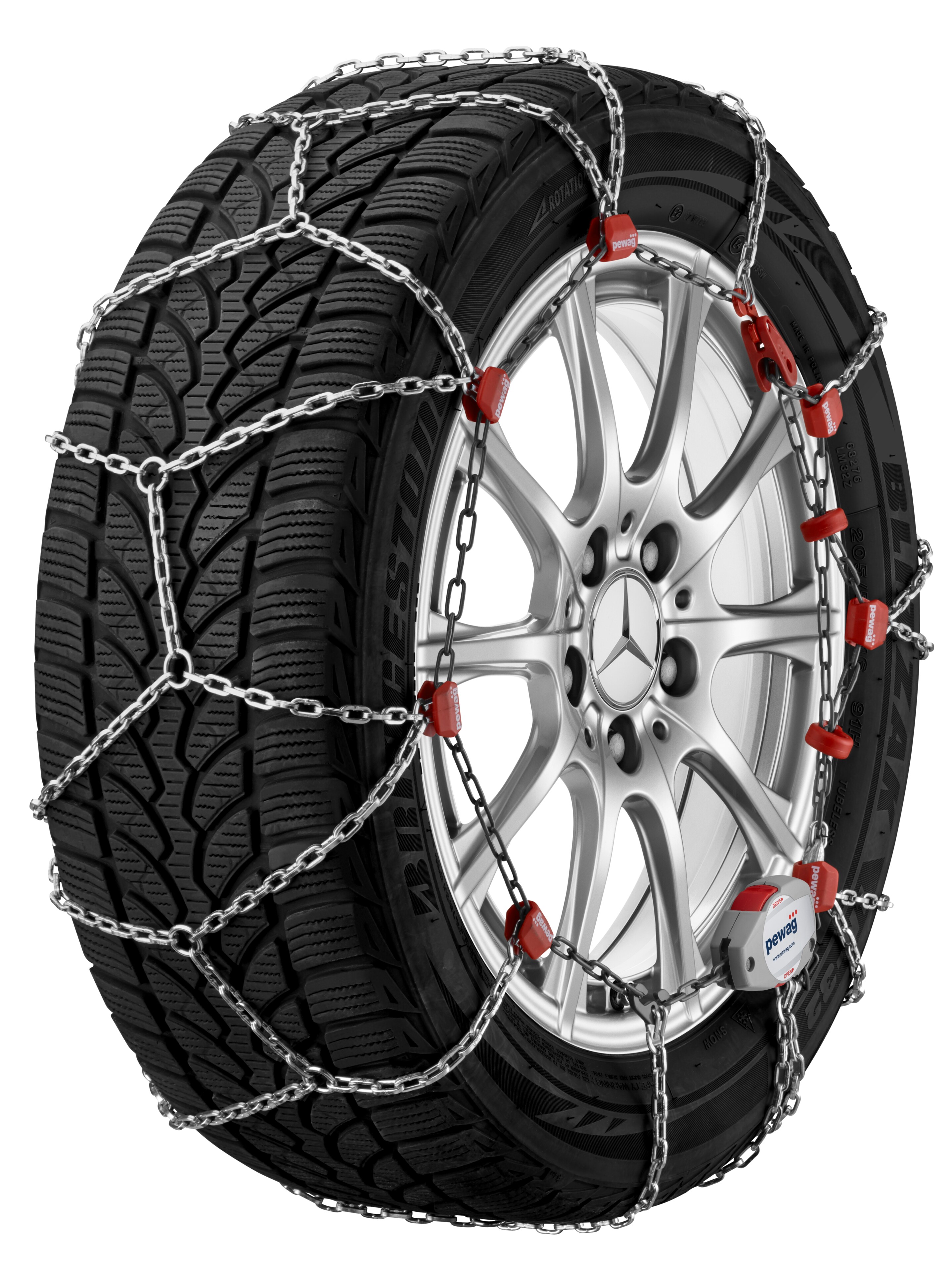 Snow chain, pewag servo 9 - Steel / Plastic