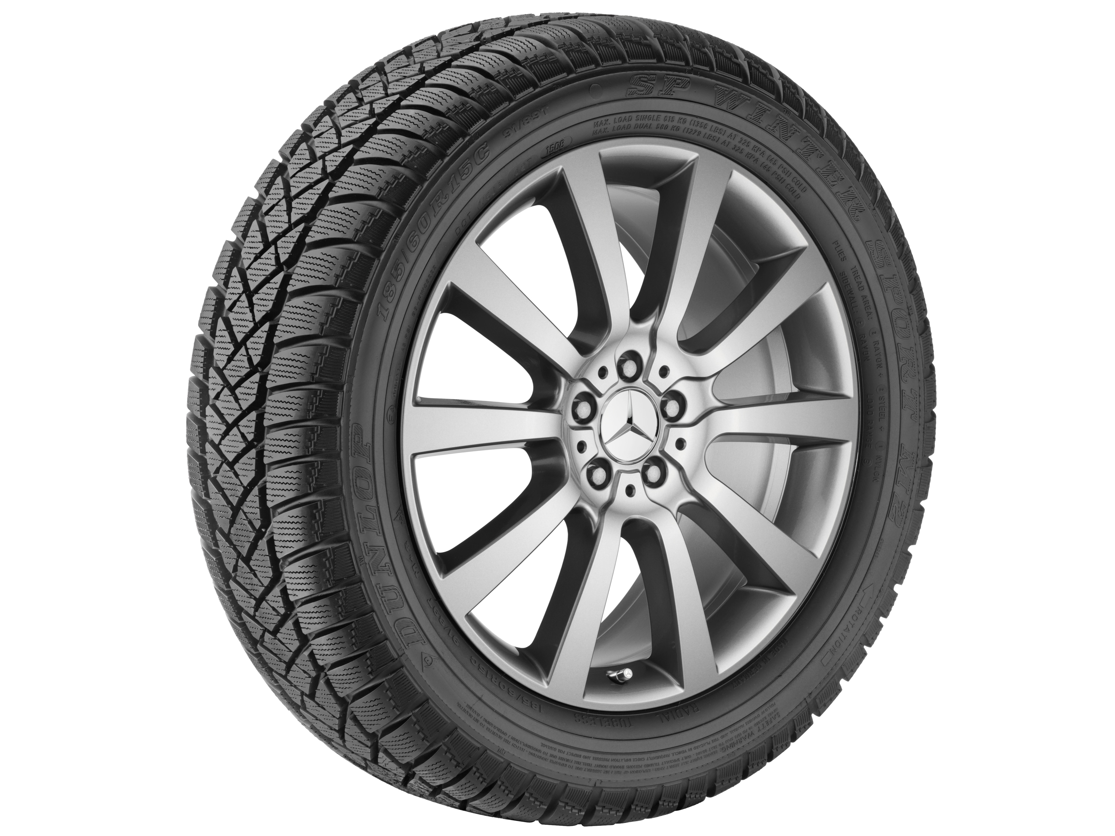 10-spoke wheel, 50.8 cm (20-inch) - 8,5 J x 20 ET 56, himalaya grey, painted