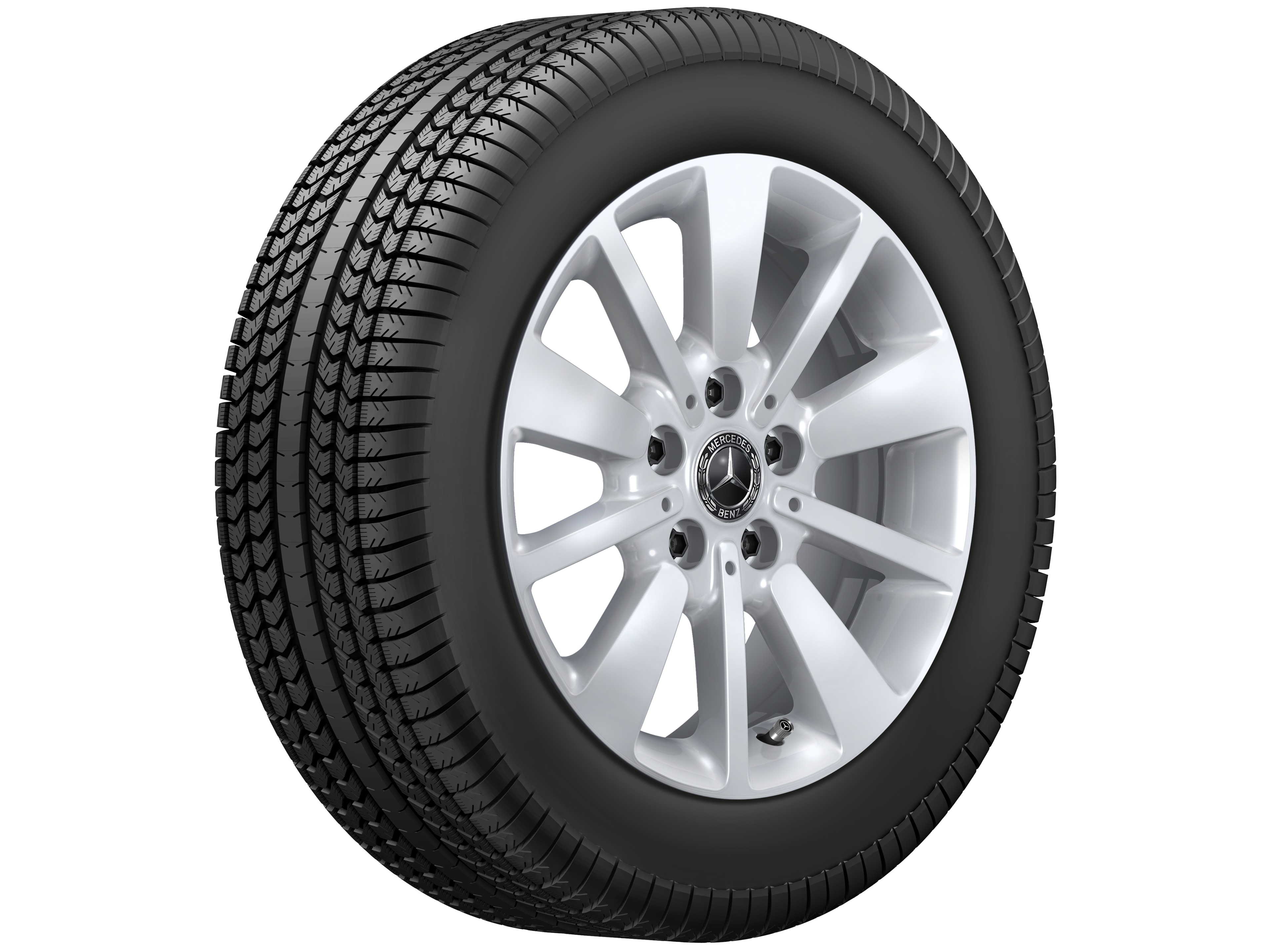 10-spoke wheel - 195/65 R16 C 104/102R, 6 J x 16 ET 35