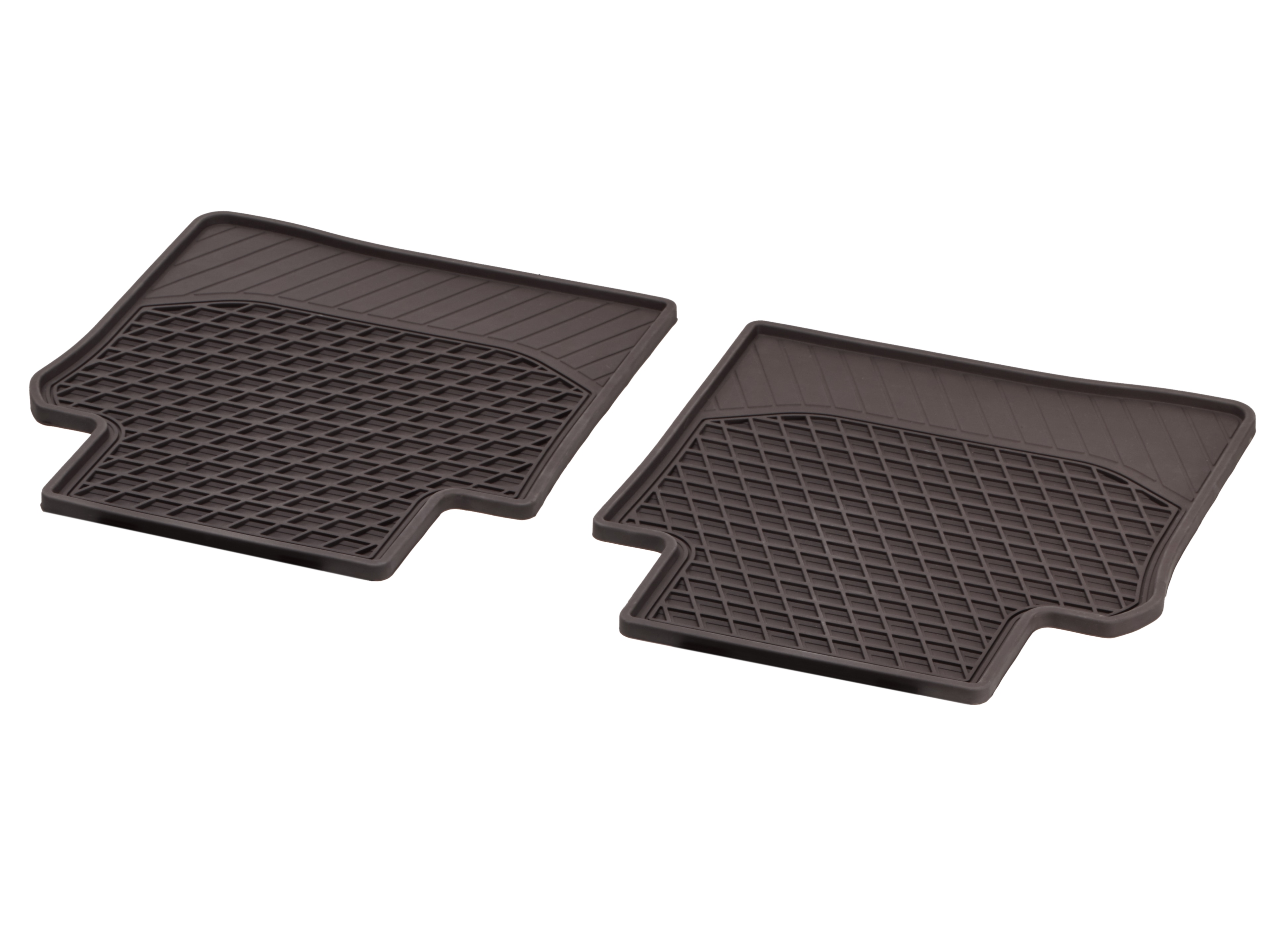 All-season floor mats CLASSIC, Rear, Set of 2