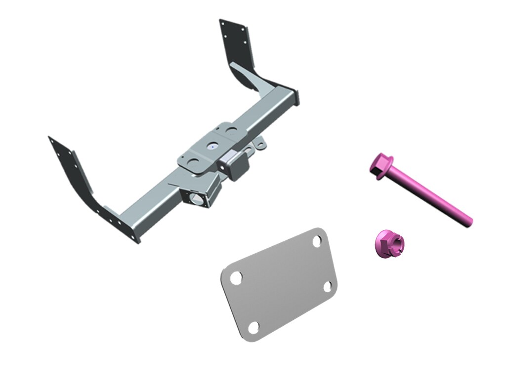 Trailer hitch, Receiver system, USA, IT5, IR4, QA2 - Steel