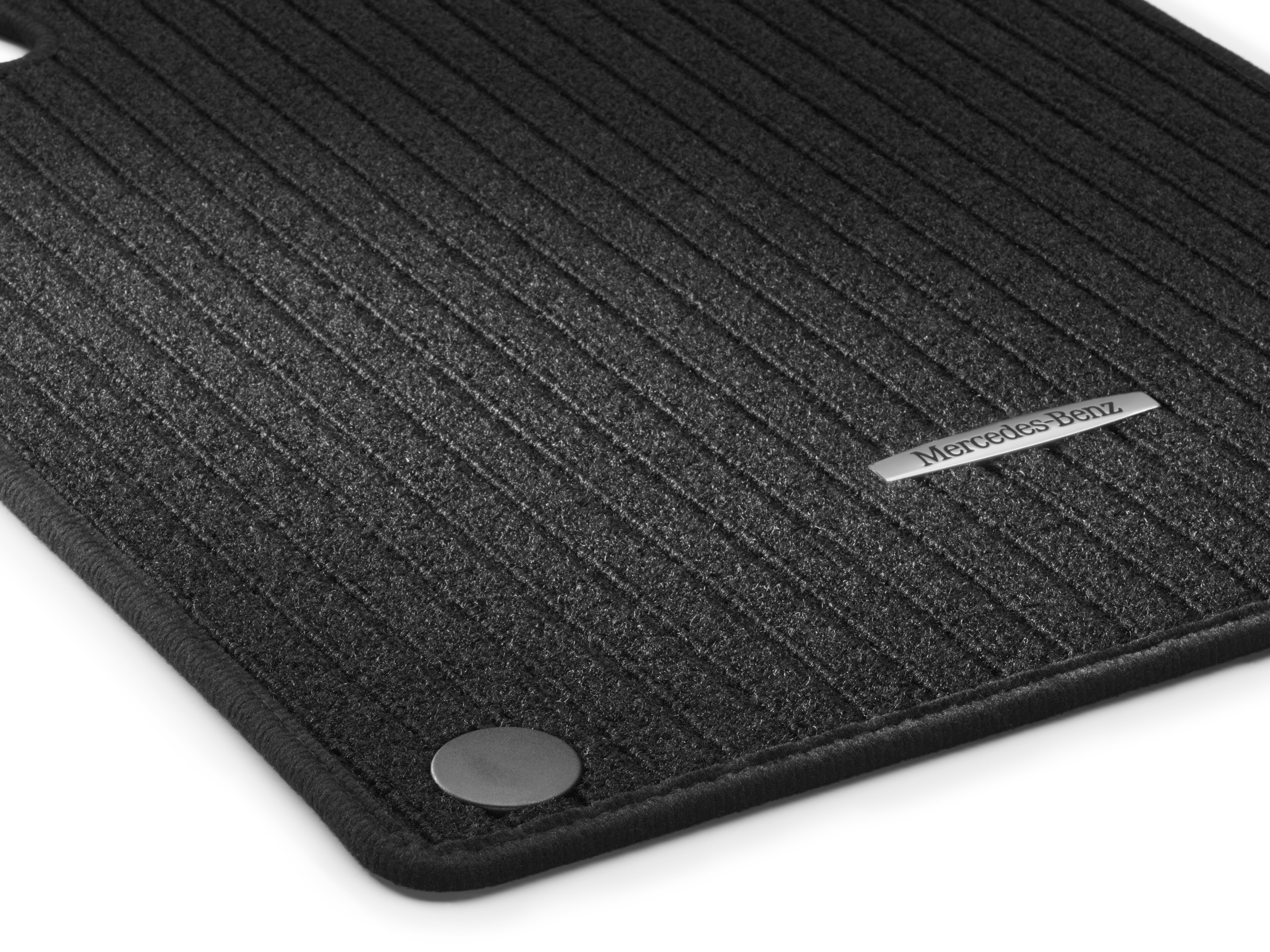 Ribbed mats, CLASSIC, Driver/front passenger's mat, Set of 2