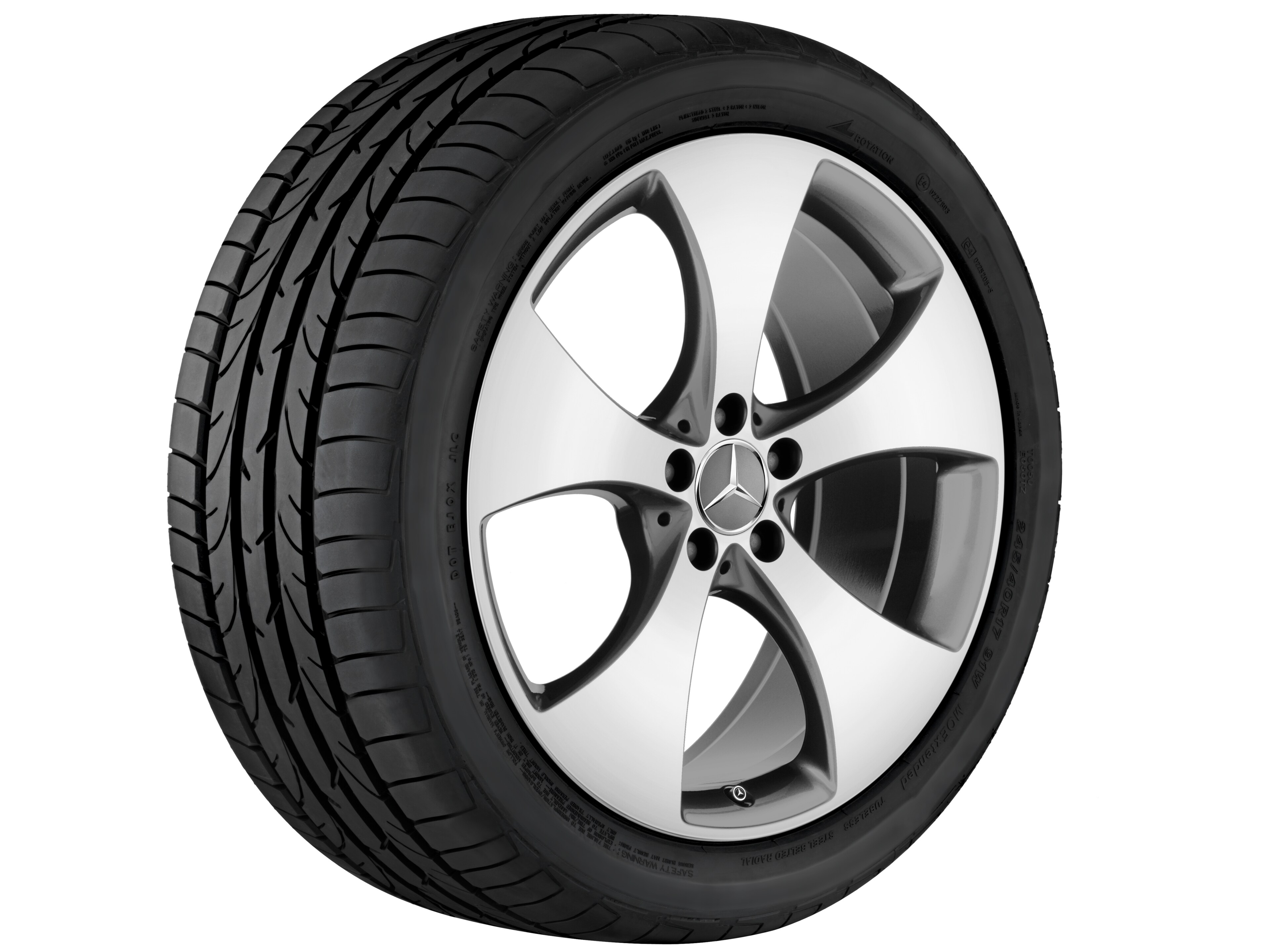 10-spoke wheel, 50.8 cm (20-inch), High-sheen finish - 9 J x 20 ET 57, himalaya grey, high-sheen