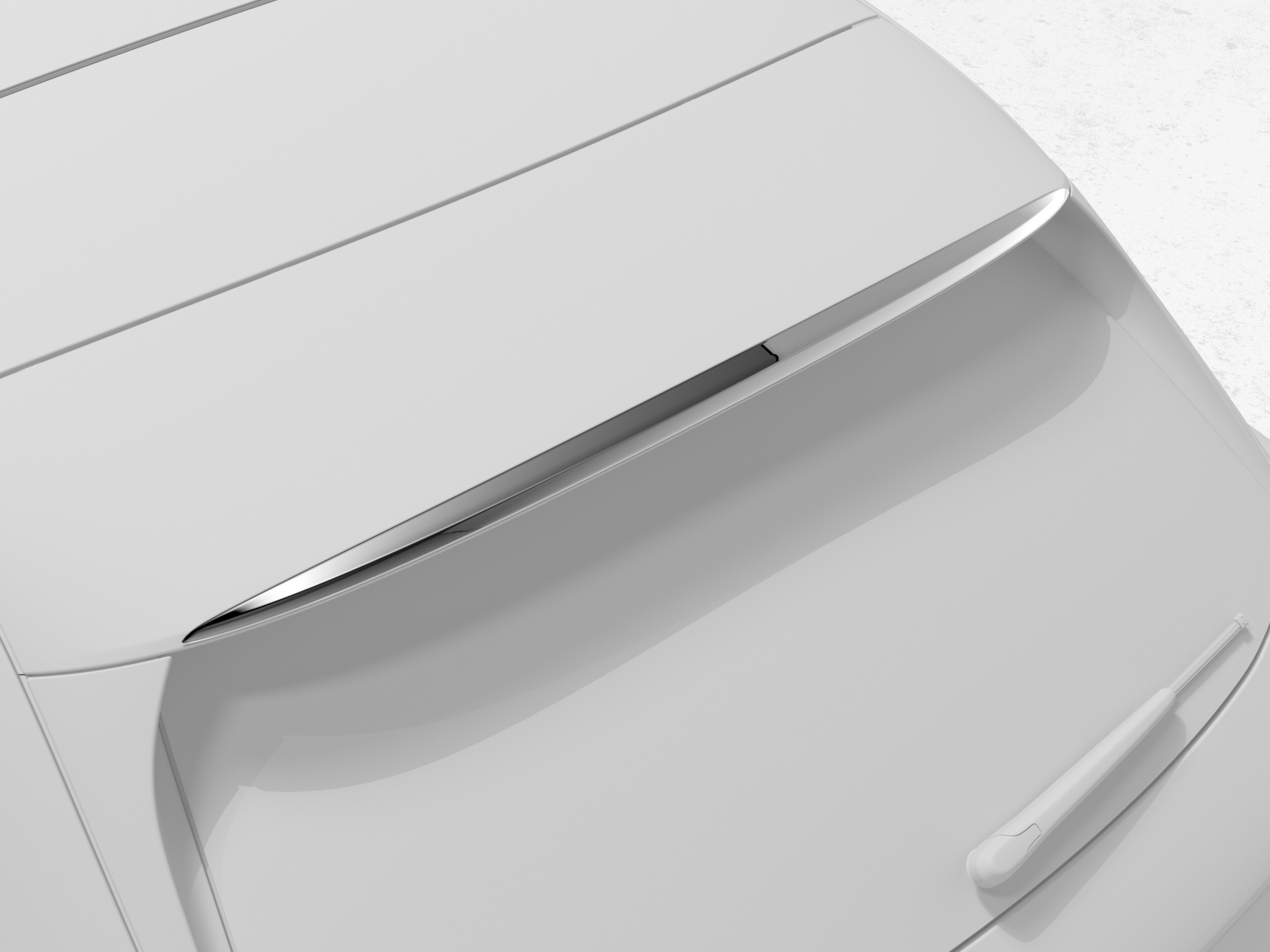 Roof spoiler - Plastic, chrome, chrome-plated