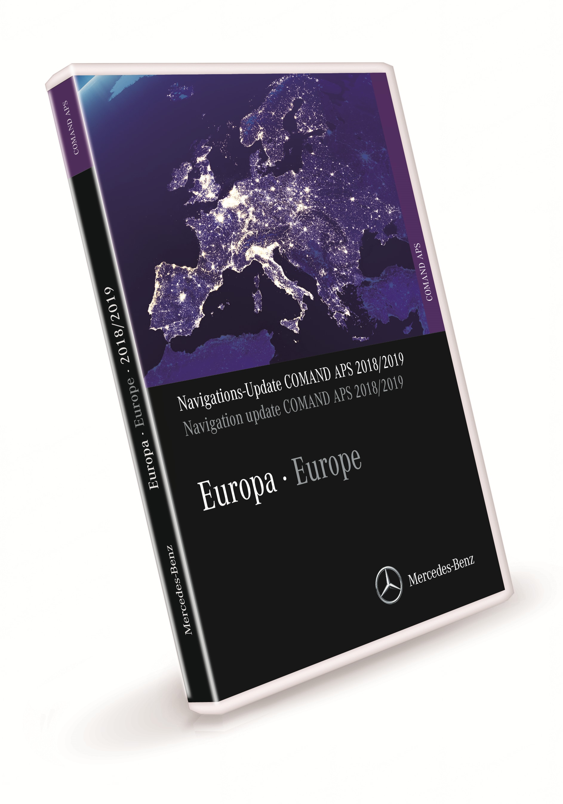 Navigation update, COMAND APS, Europe, Version 2018/2019, - FINAL VERSION - violet, NTG4-204
