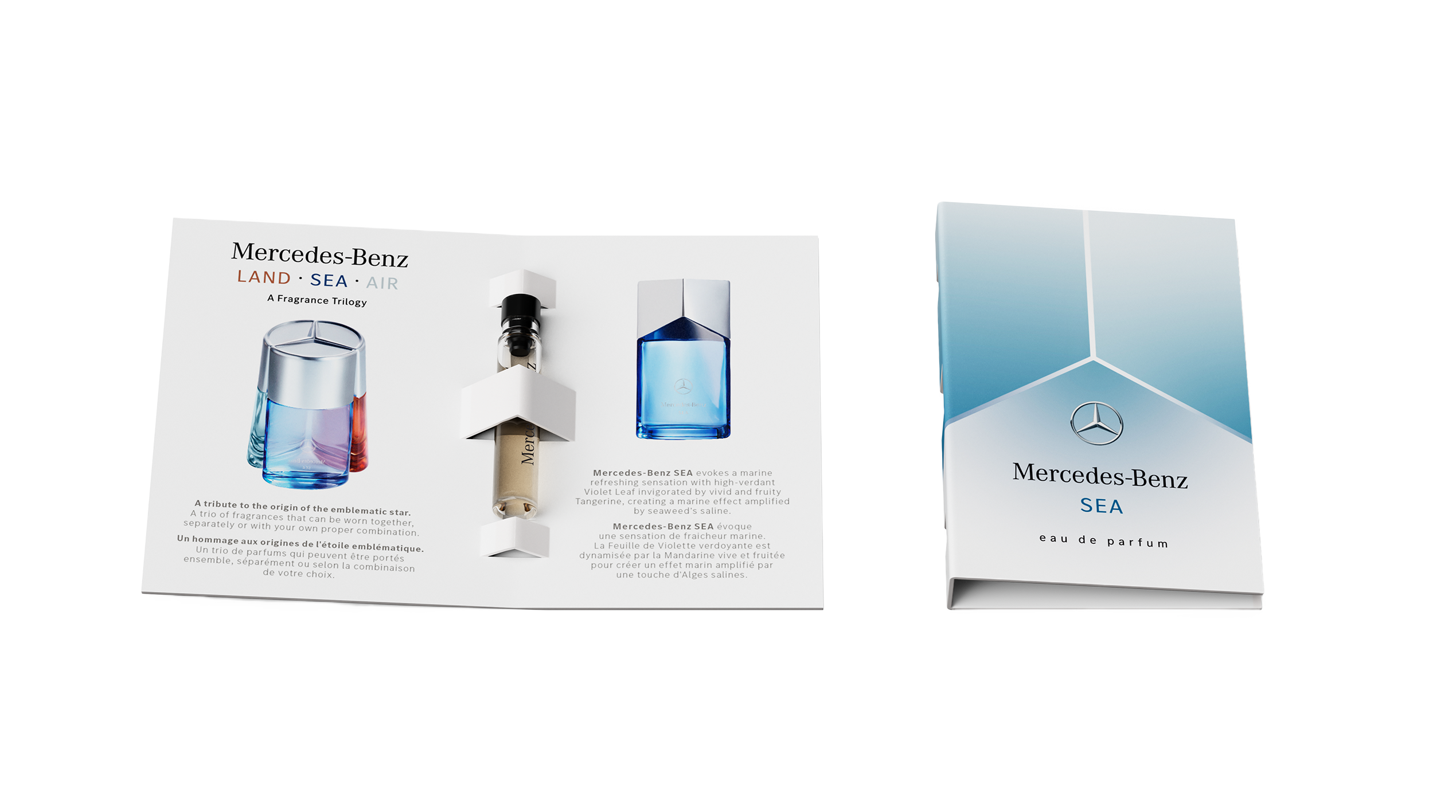 Sea, EdP, Product samples, Pack of 12 - for men, INCC, 1.5 ml