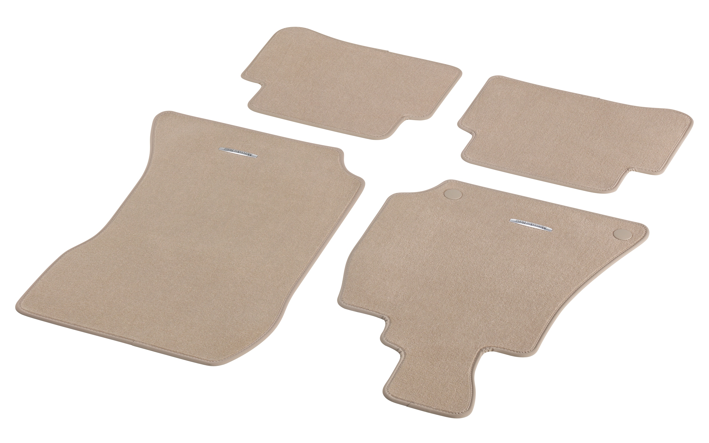Velour floor mats CLASSIC, Set, Set of 4