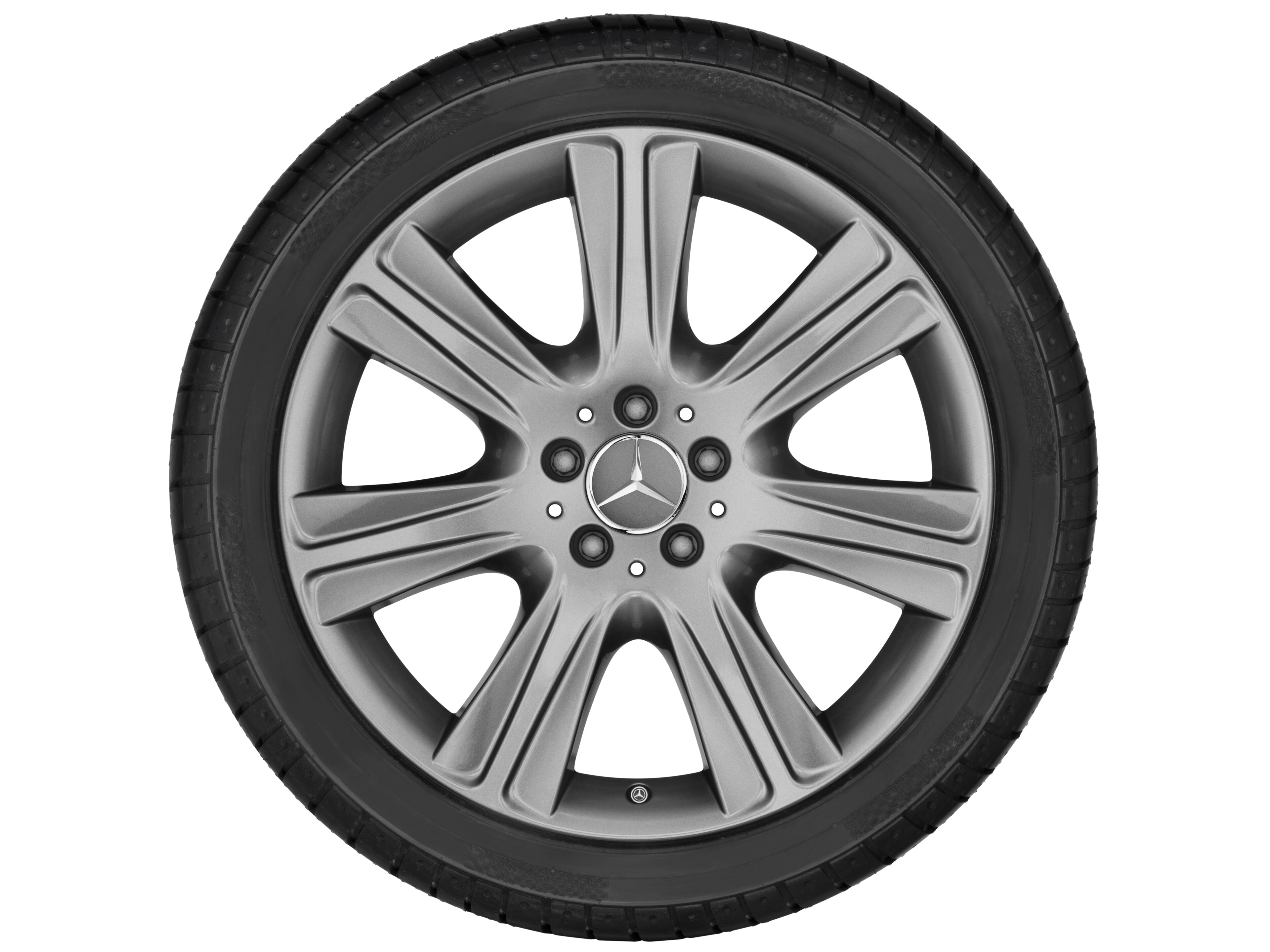 7-spoke wheel, 48.3 cm (19-inch) - 9,5 J x 19 ET 43,5, himalaya grey