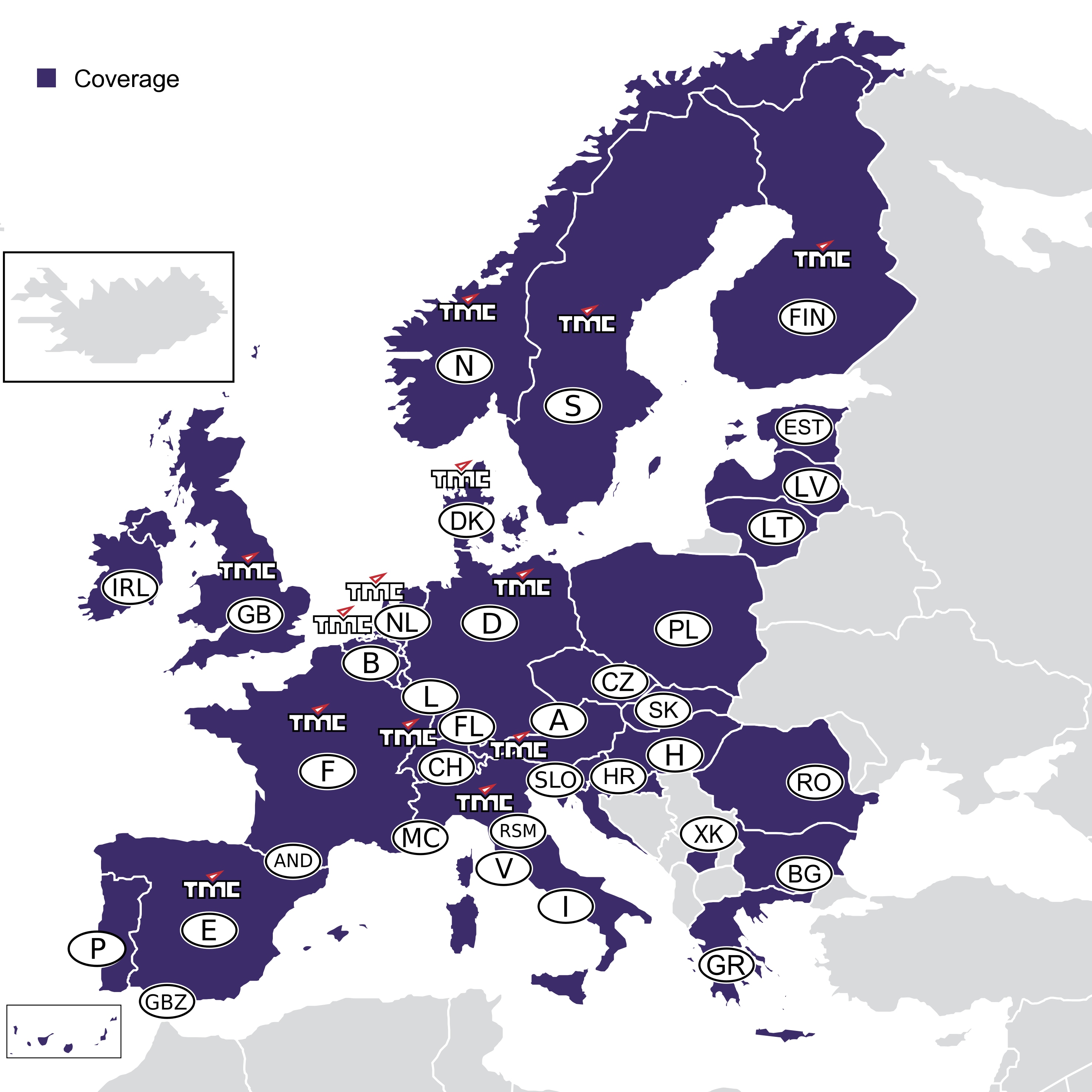 Navigation DVD, COMAND APS, Europe, Version 2016/2017 - violet, NTG4-204