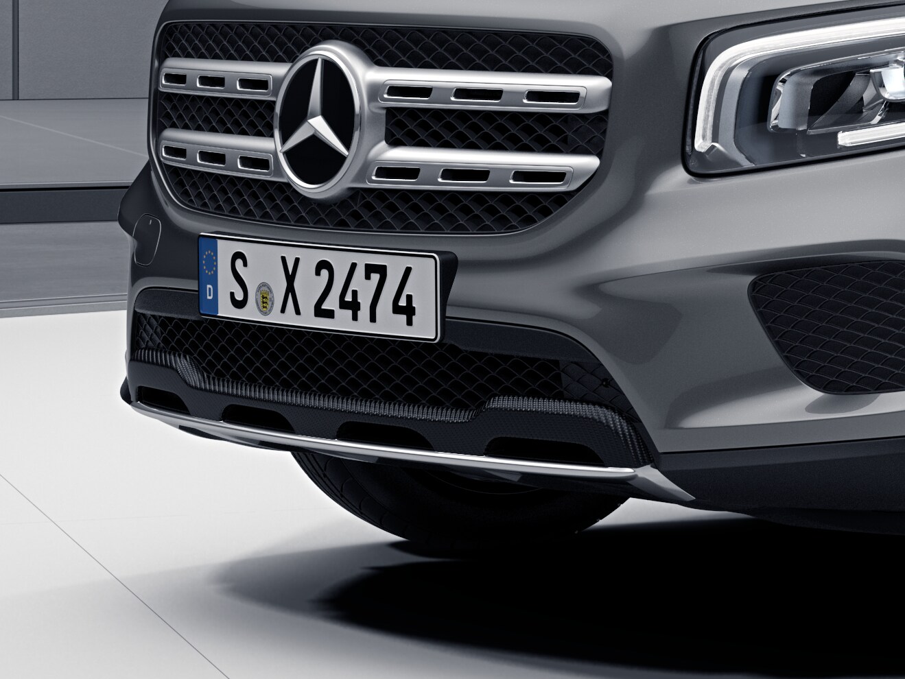 Wheel trim, carbon fibre look