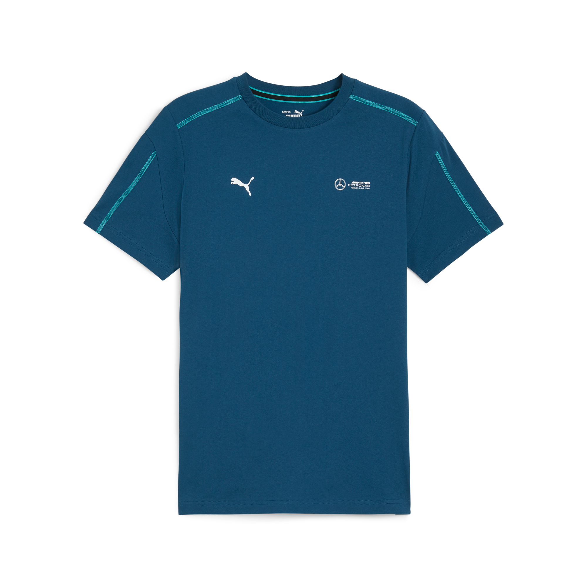 T-Shirt, Unisex, Mercedes-AMG F1 - blau, S
