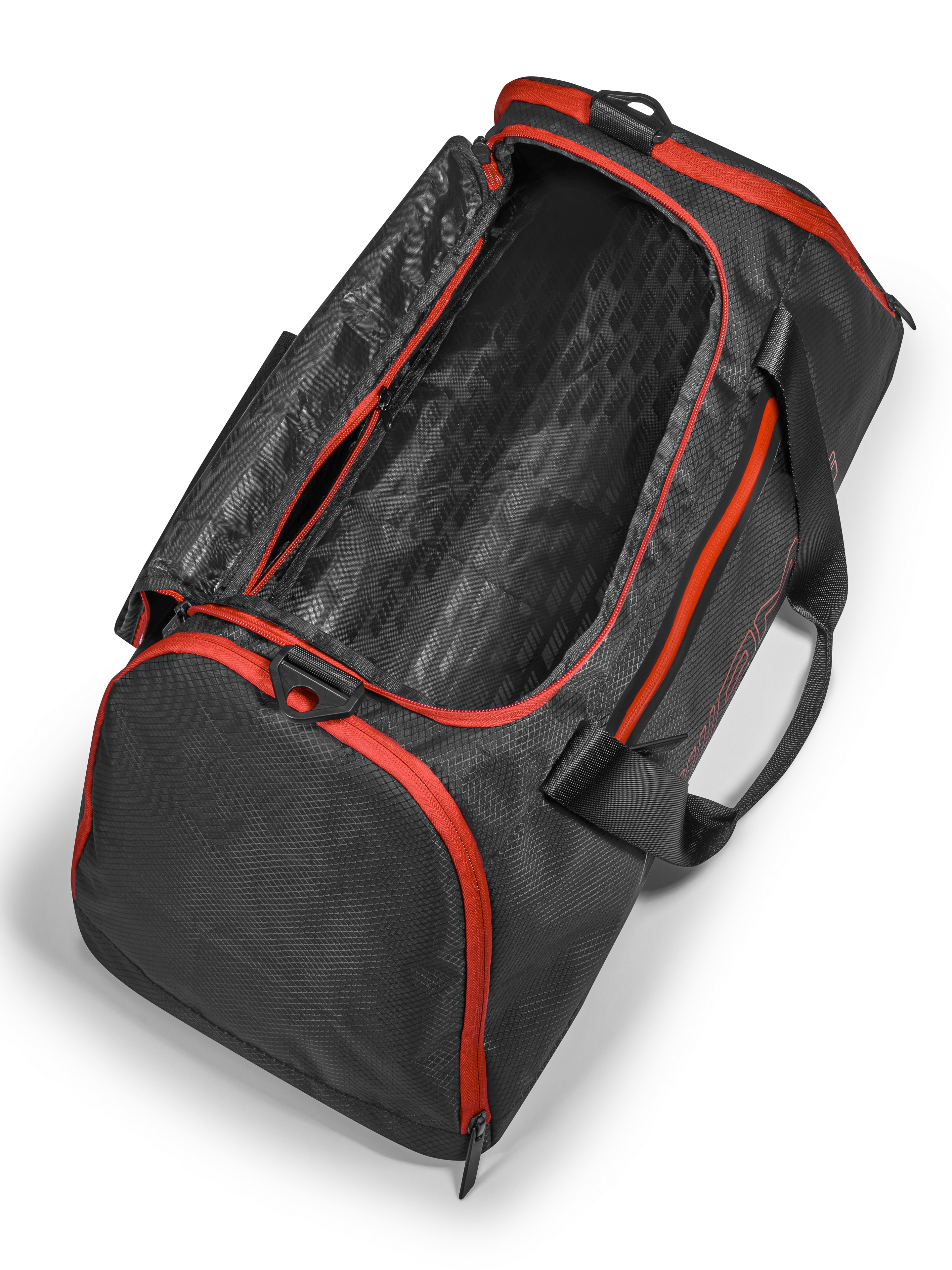 AMG sports bag - black / red, Polyester