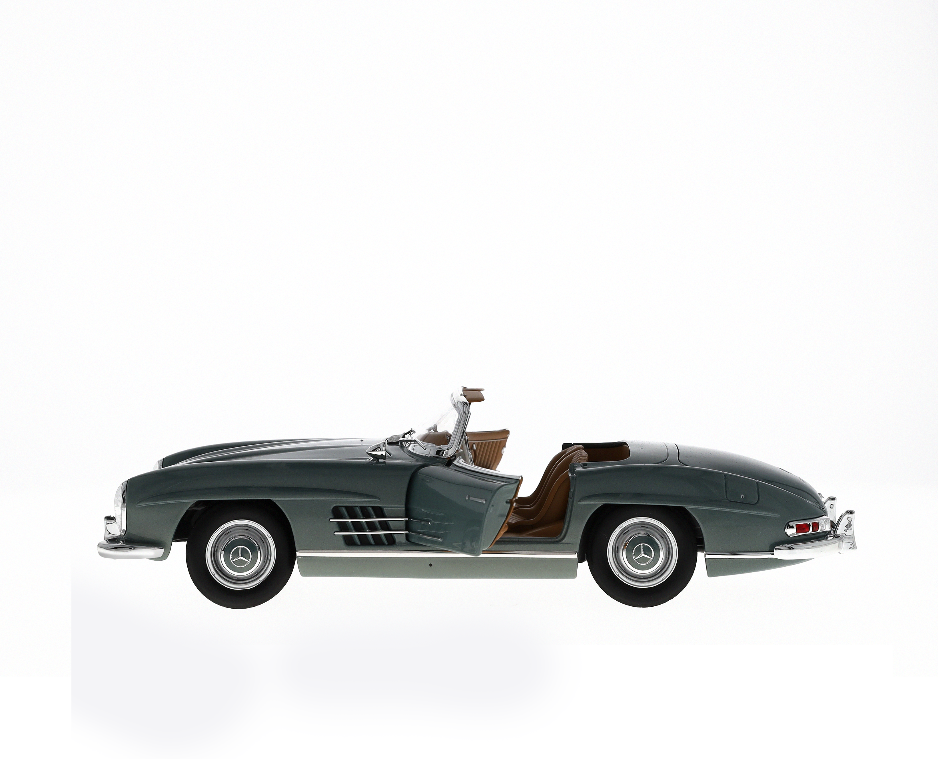 300 SL Roadster W 198 II (1957-1963) - hellgrün, Norev, 1:18
