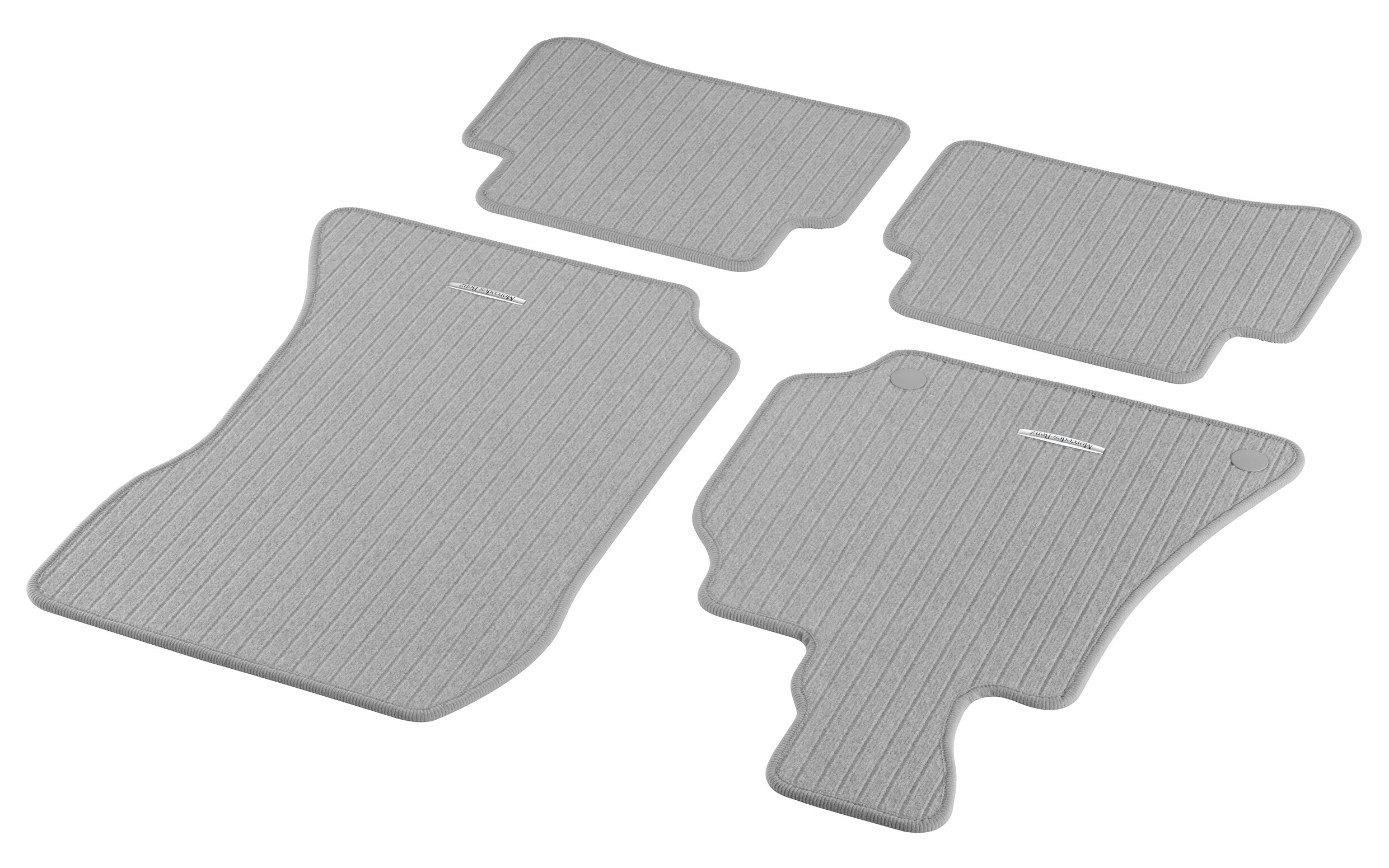 Ribbed mats, CLASSIC, Set, Set of 4