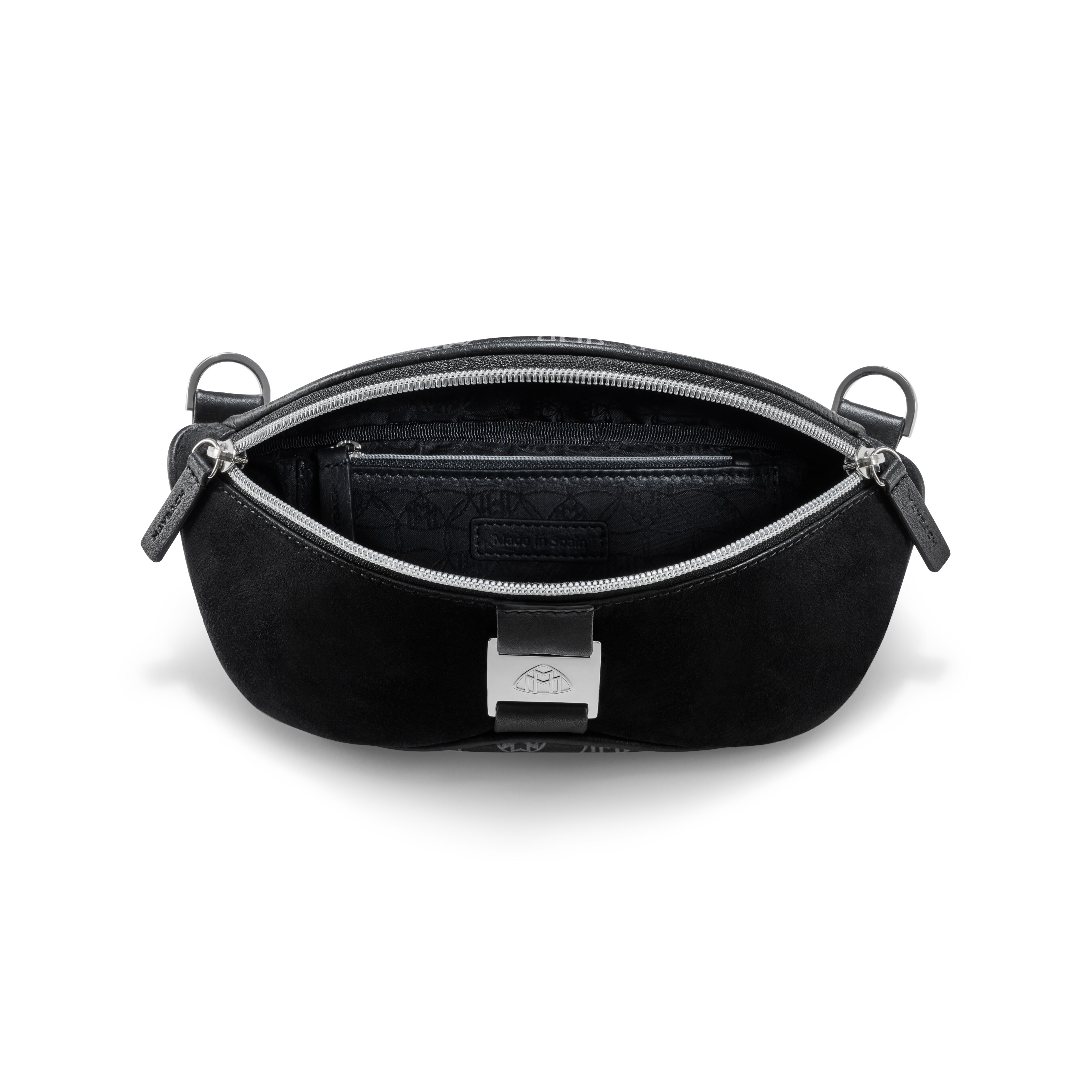 Belt bag, Mercedes-Maybach - black, Leather