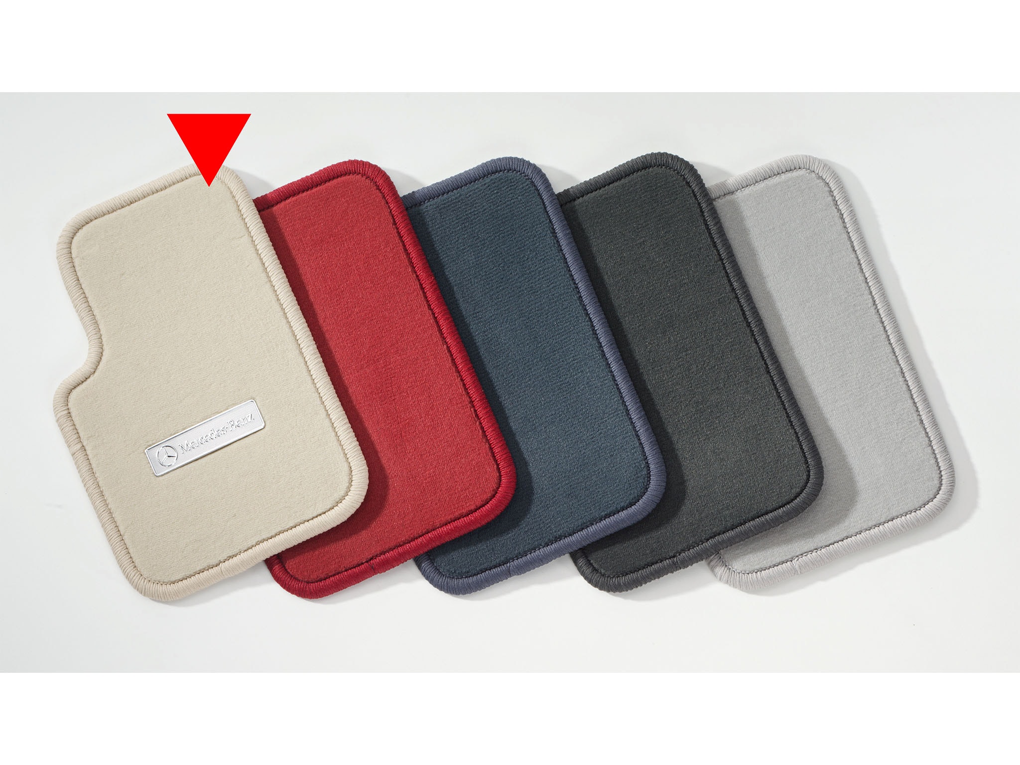 Velour floor mats CLASSIC, Set, Set of 2