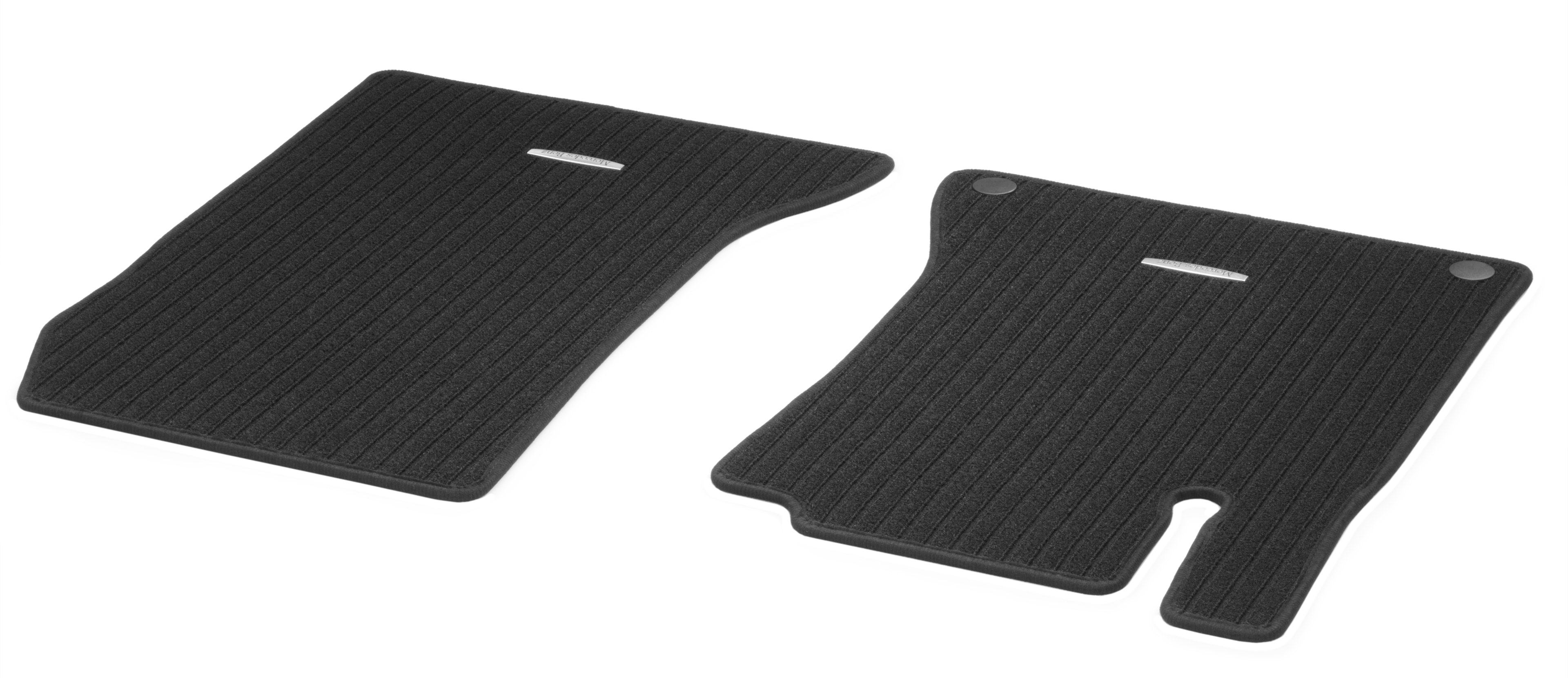 Ribbed mats, CLASSIC, Driver/front passenger's mat, Set of 2