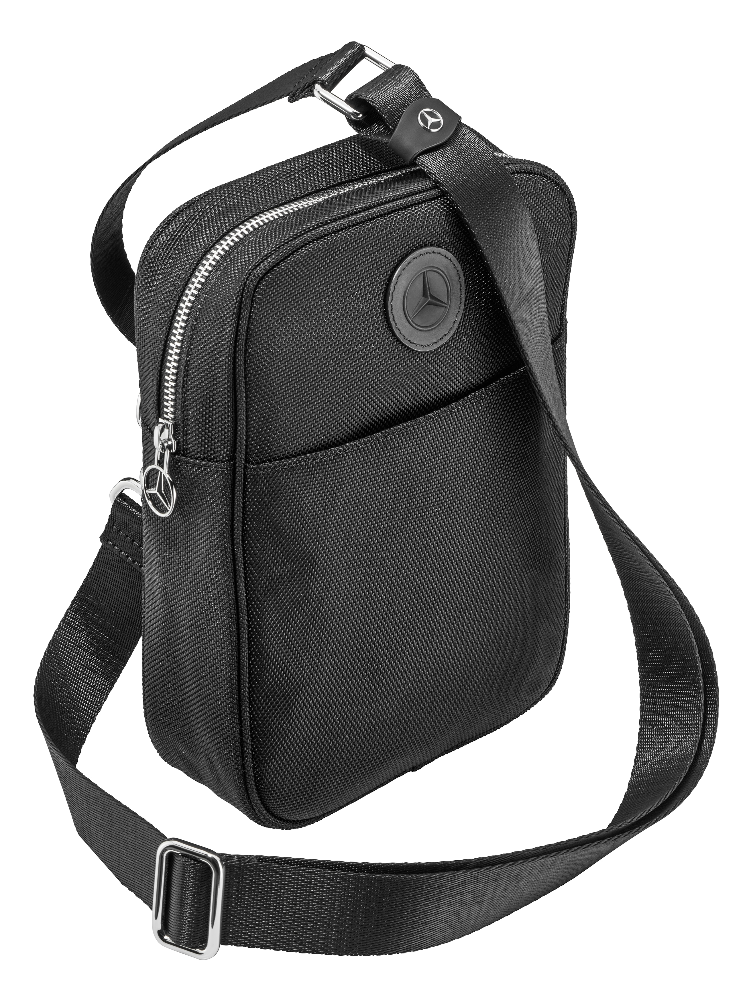 Shoulder bag - black, Polyamide (recycled) / Polyester (recycled)
