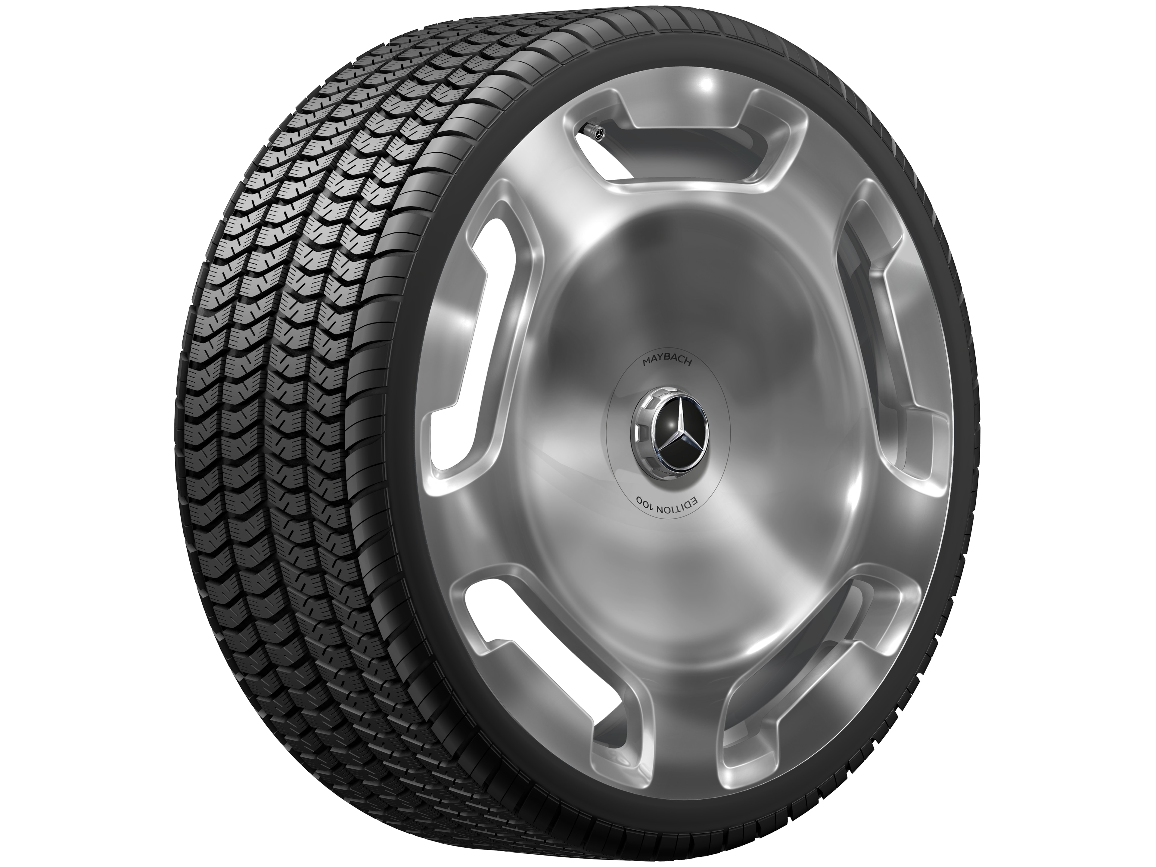 5-hole wheel, 58.4 cm (23-inch) - 11,5 J x 23 ET 47, dark platinum gloss, forged