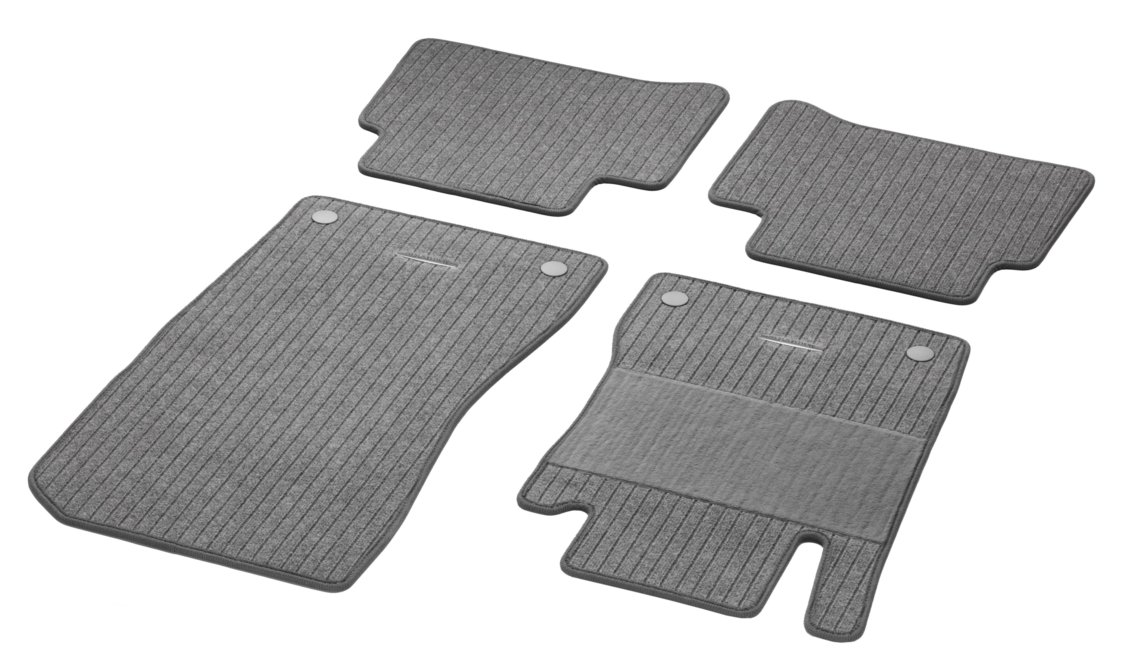Ribbed mats, CLASSIC, Set, Set of 4