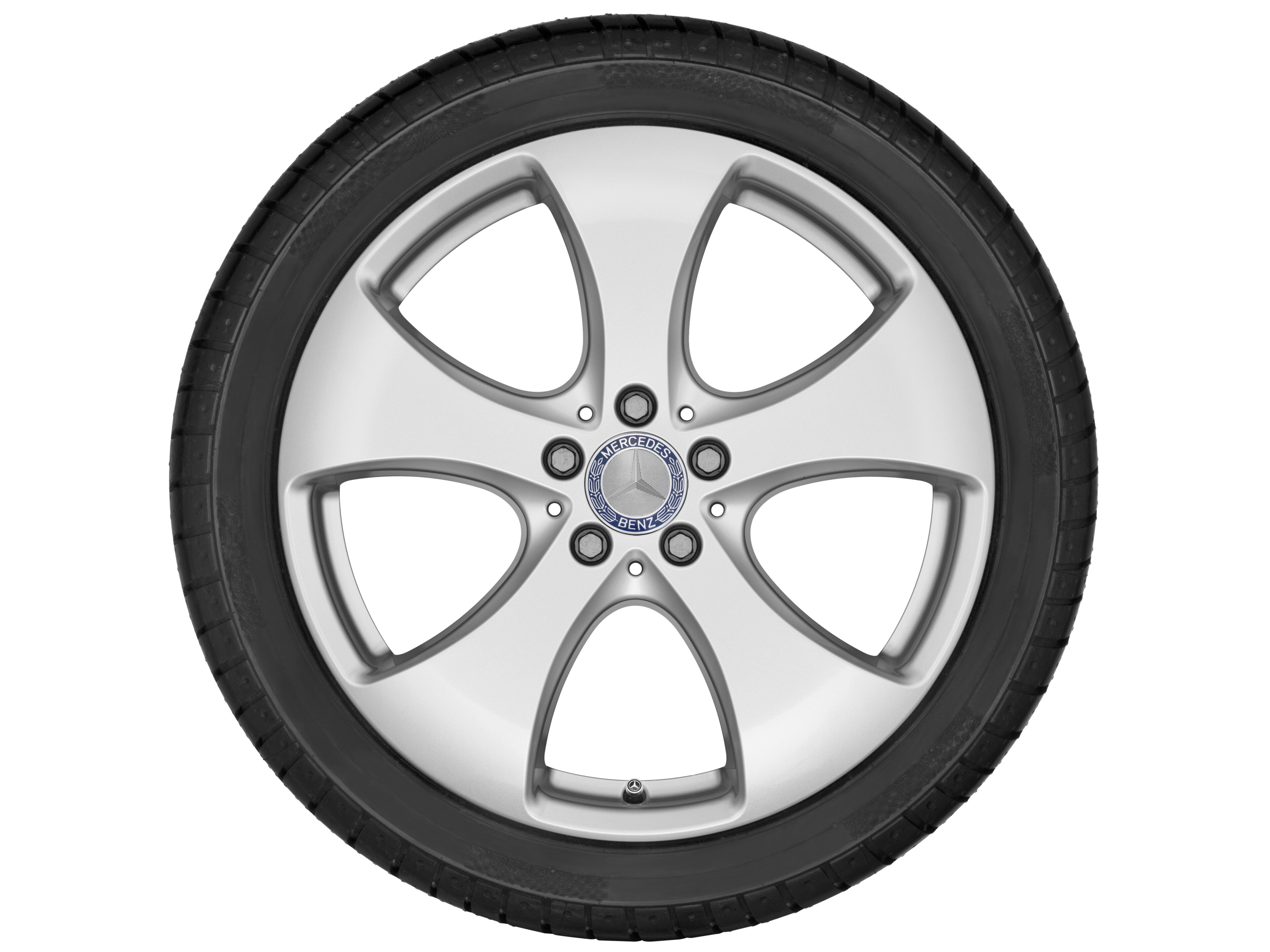 5-spoke wheel, 48.3 cm (19-inch) - 8,5 J x 19 ET 62, vanadium silver, painted