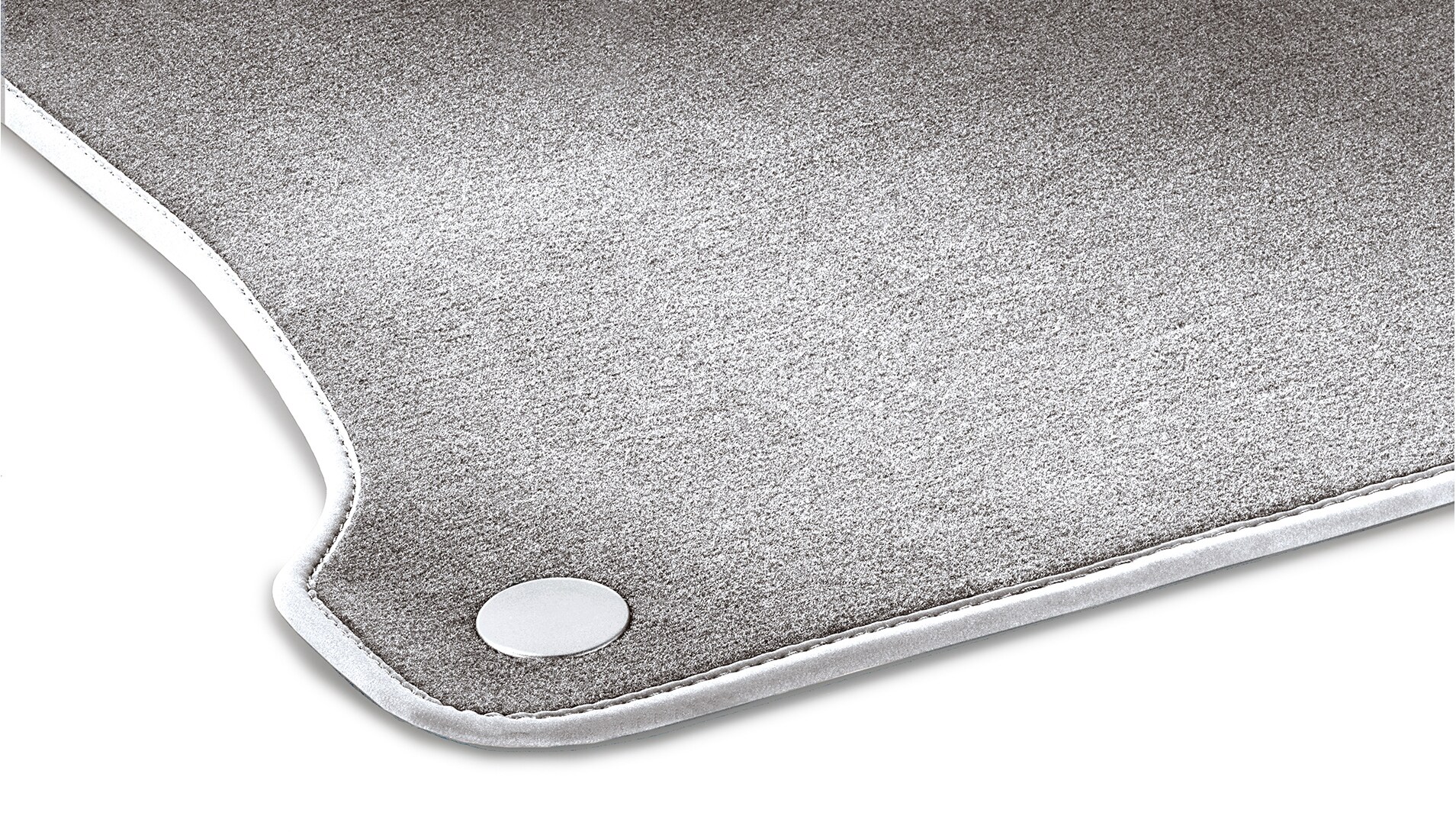 Velour floor mats CLASSIC, Set, Set of 4, X167 Maybach - LHD, silver grey pearl