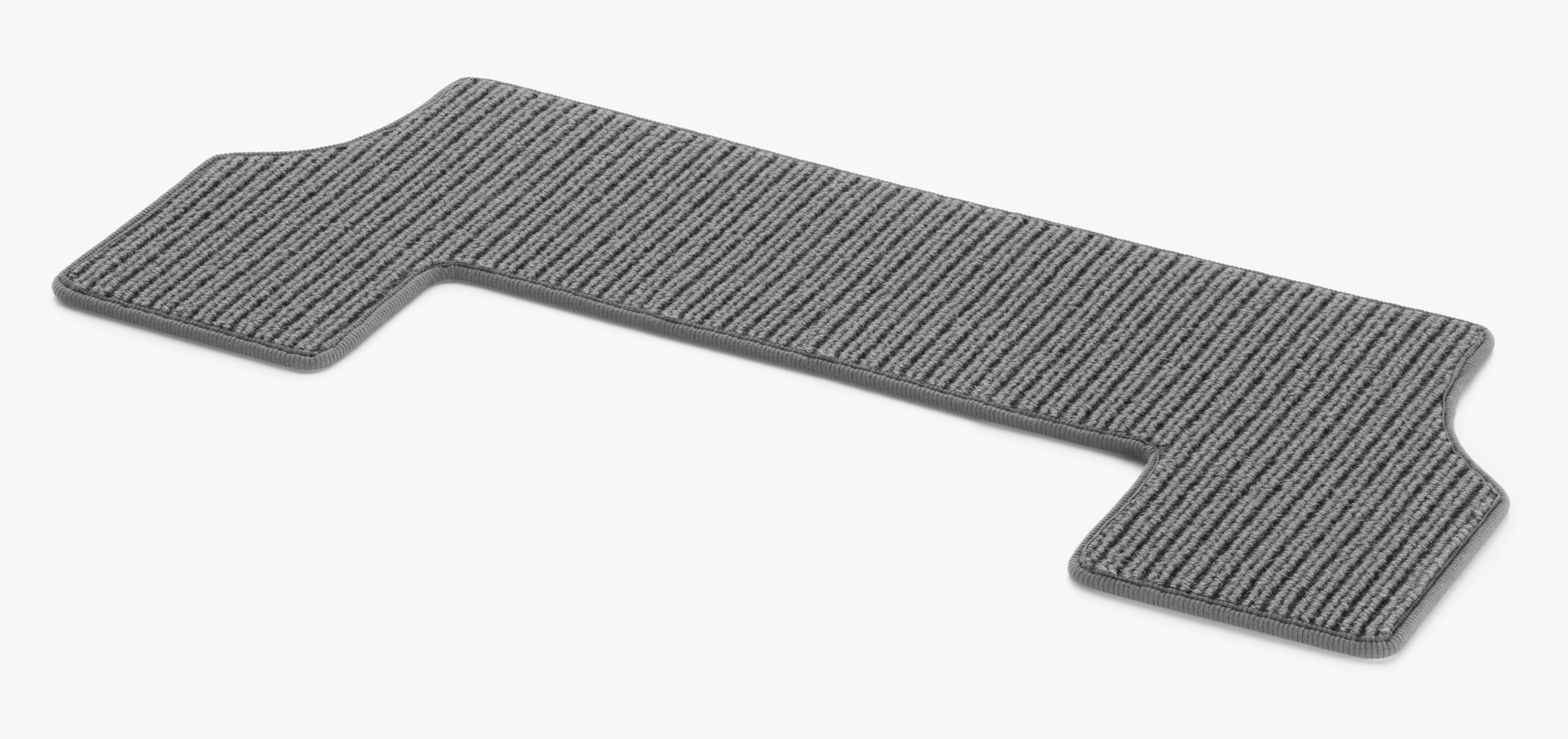 Ribbed mats, CLASSIC, Intermediate compartment, third seat row, Set of 1