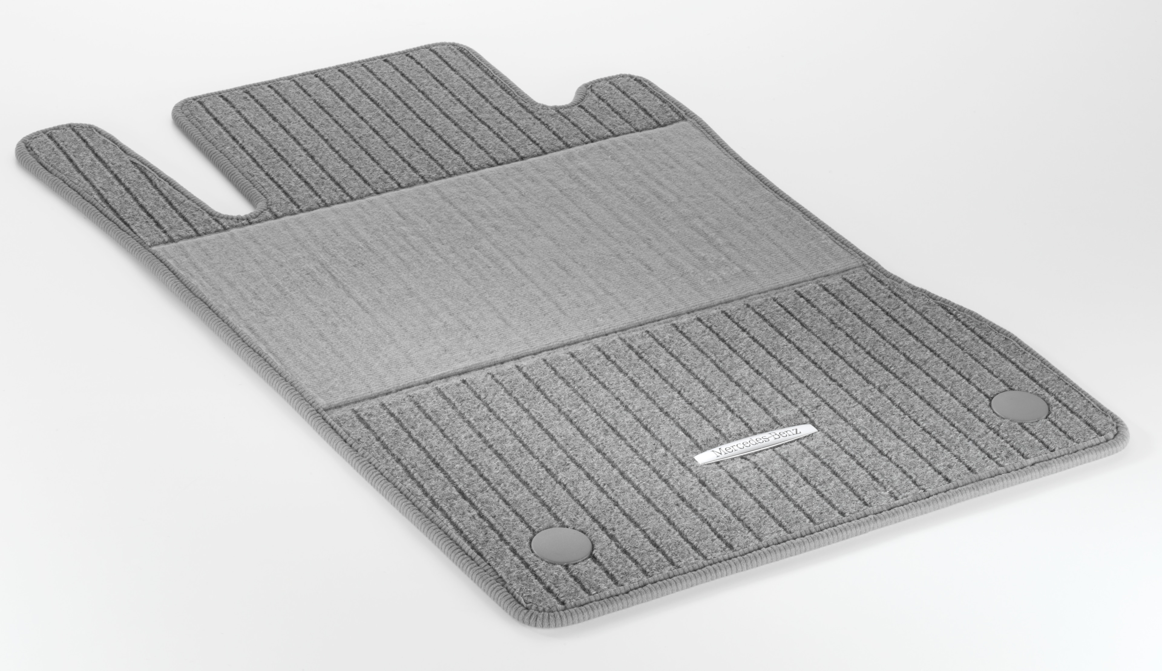 Velour floor mats CLASSIC, Set, Set of 4 - LHD, sierra grey