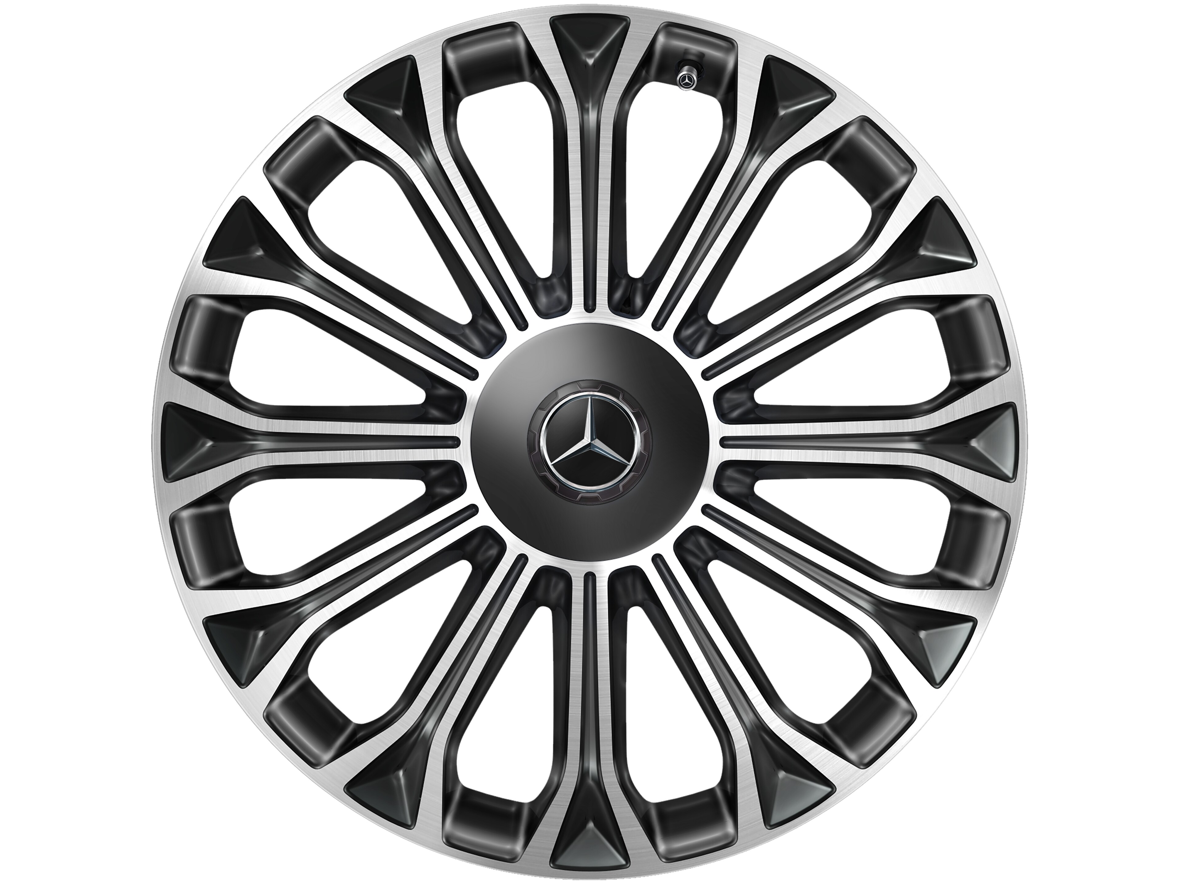 12-spoke wheel, 50.8 cm (20-inch), High-sheen finish - 8,5 J x 20 ET 36, black, high-sheen