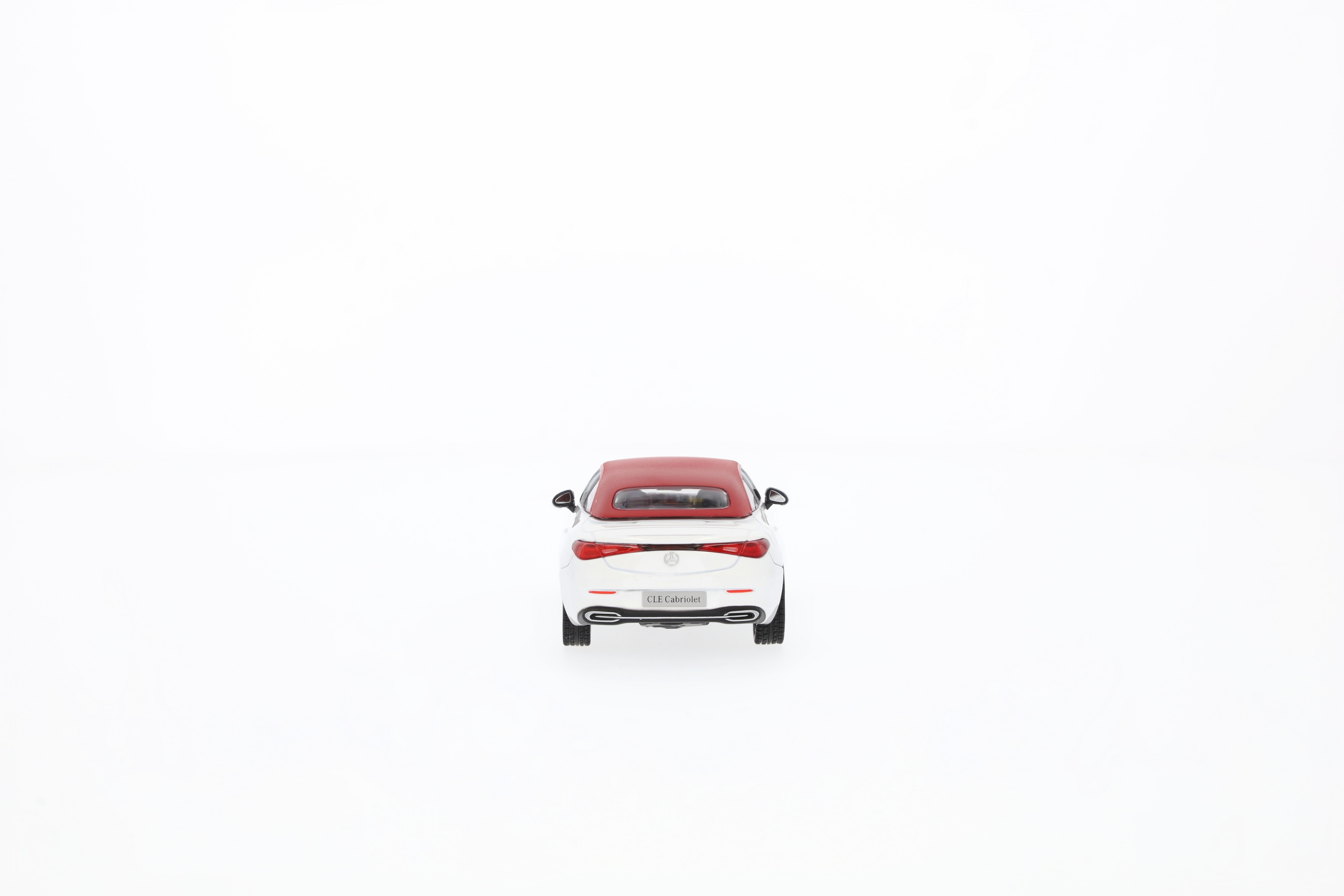 CLE cabriolet, AVANTGARDE, A236 - MANUFAKTUR opalite white bright, Norev, 1:43