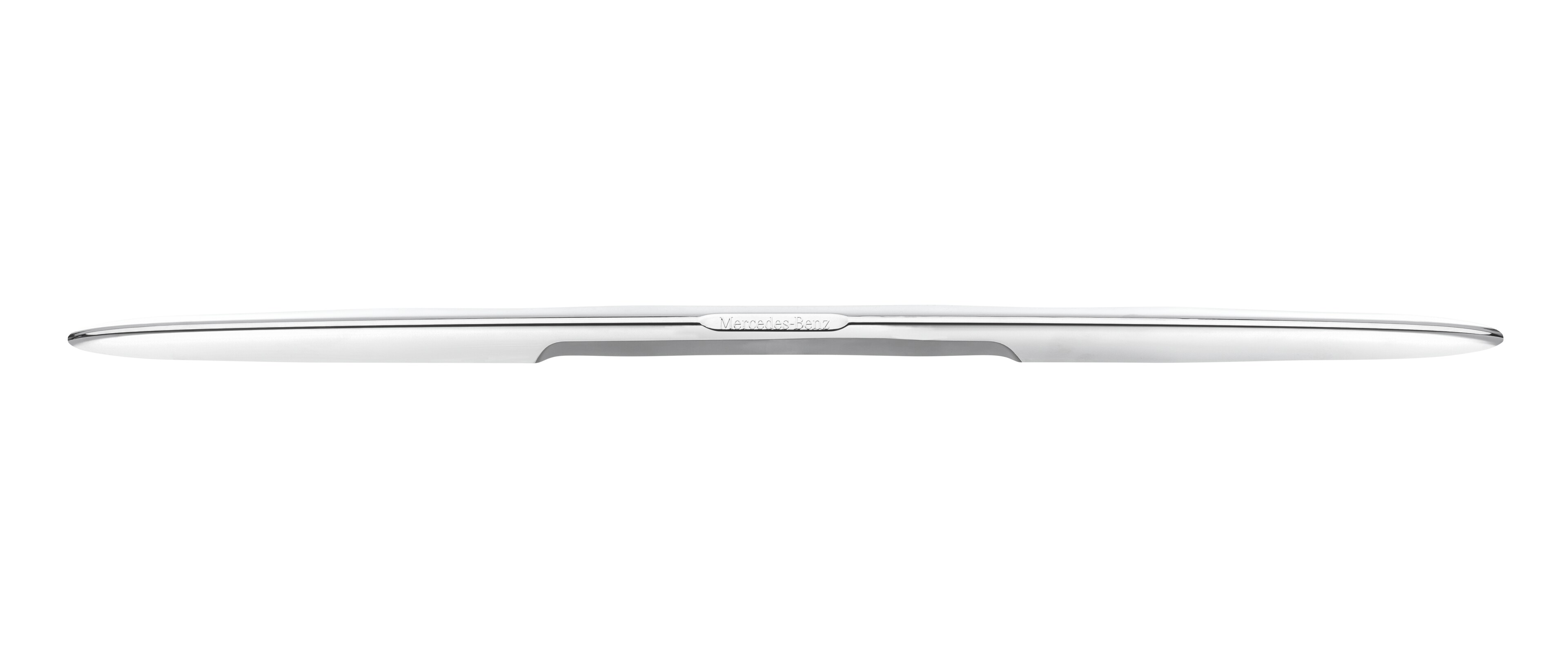 Handle strip, for Mercedes-Benz roof box - Chrome, chrome-plated
