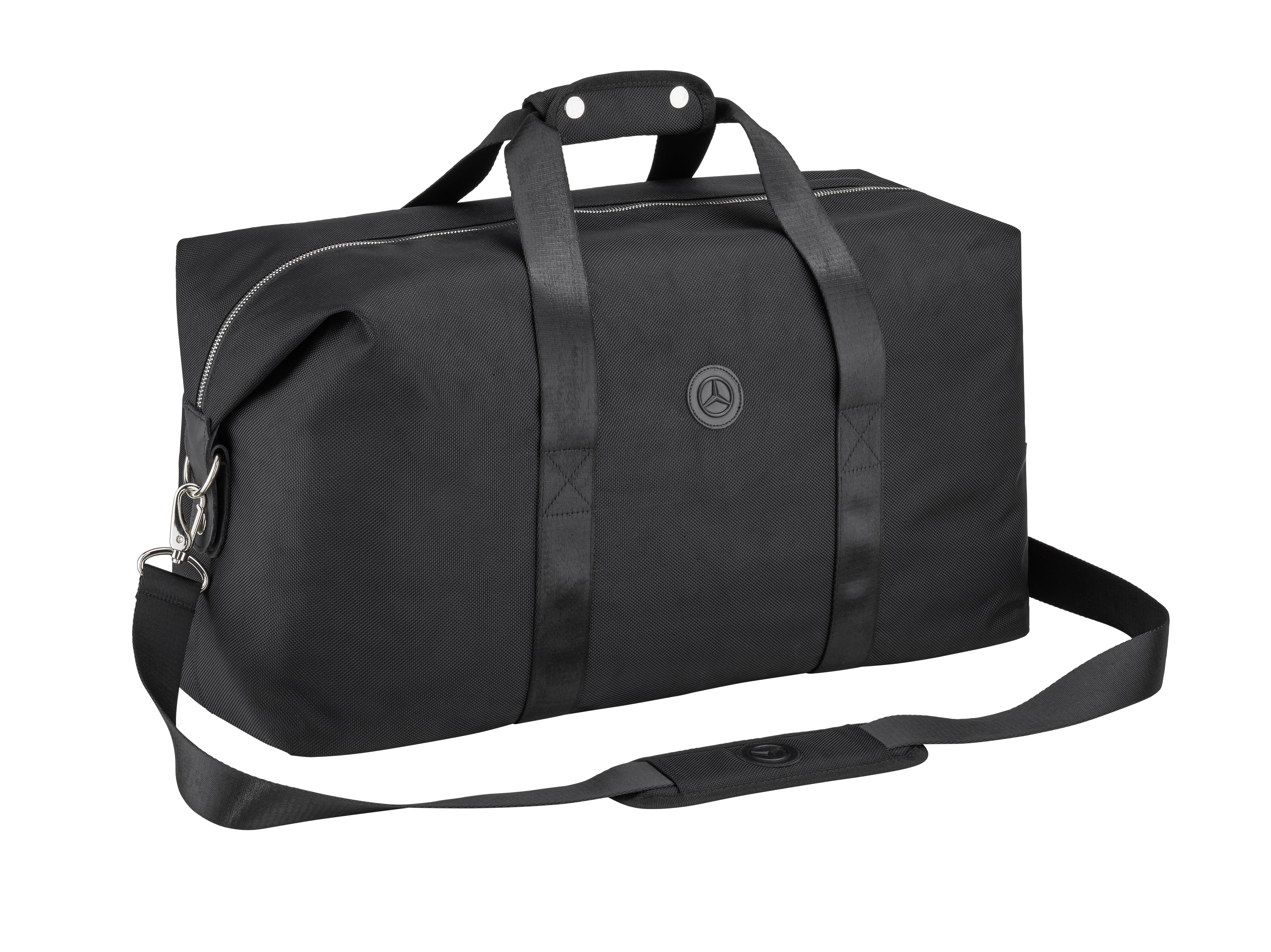 Weekend bag - black, Polyamide (recycled) / Polyester (recycled), 35 l