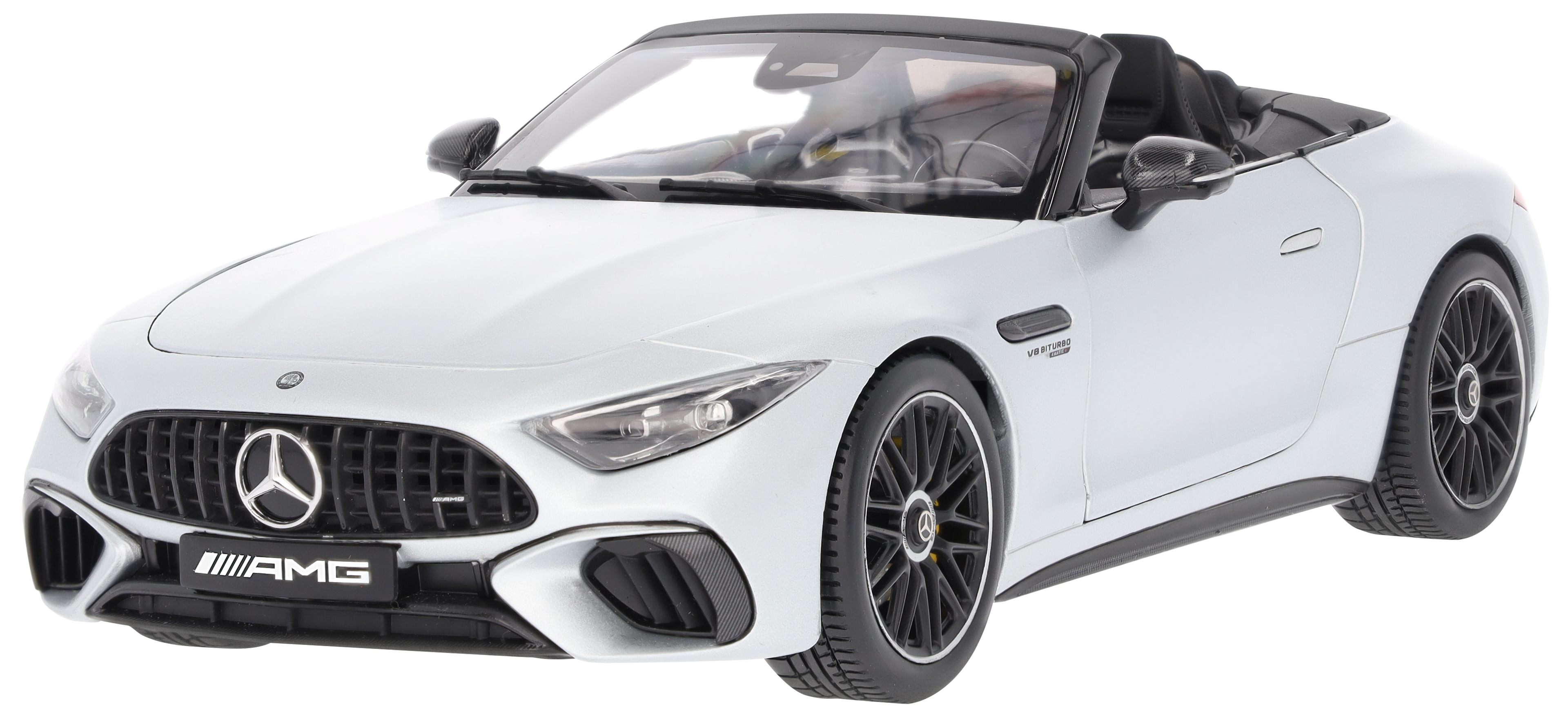 Mercedes-AMG SL 63, Roadster, R232 - MANUFAKTUR hightechsilber magno, iScale, 1:18