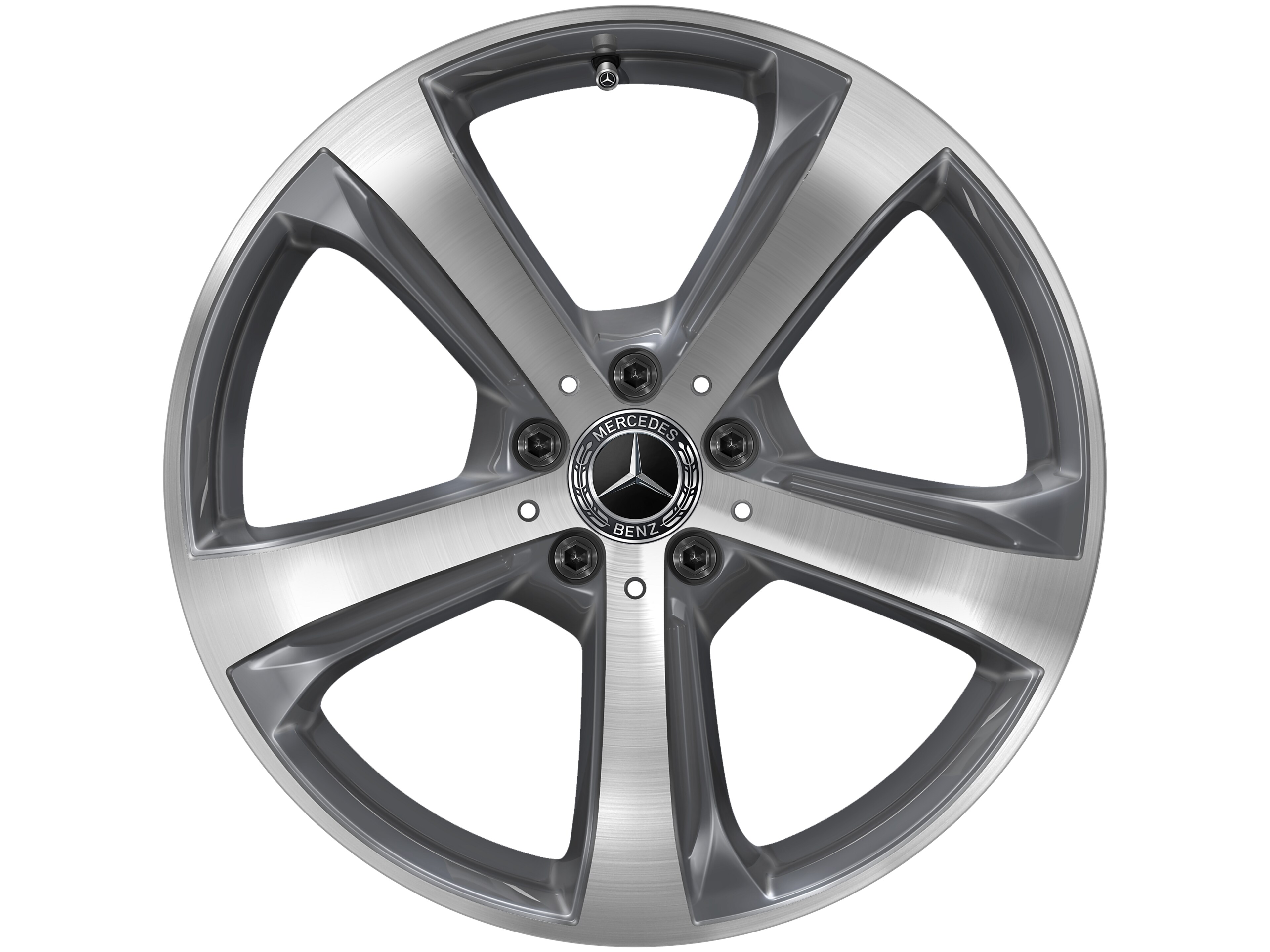 5-spoke wheel, 45.7 cm (18-inch) - 8 J x 19 ET 41, tremolite metallic, high-sheen