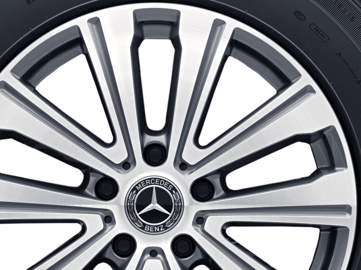 5-spoke wheel - 8,5 J x 19 ET 52, grey, polished