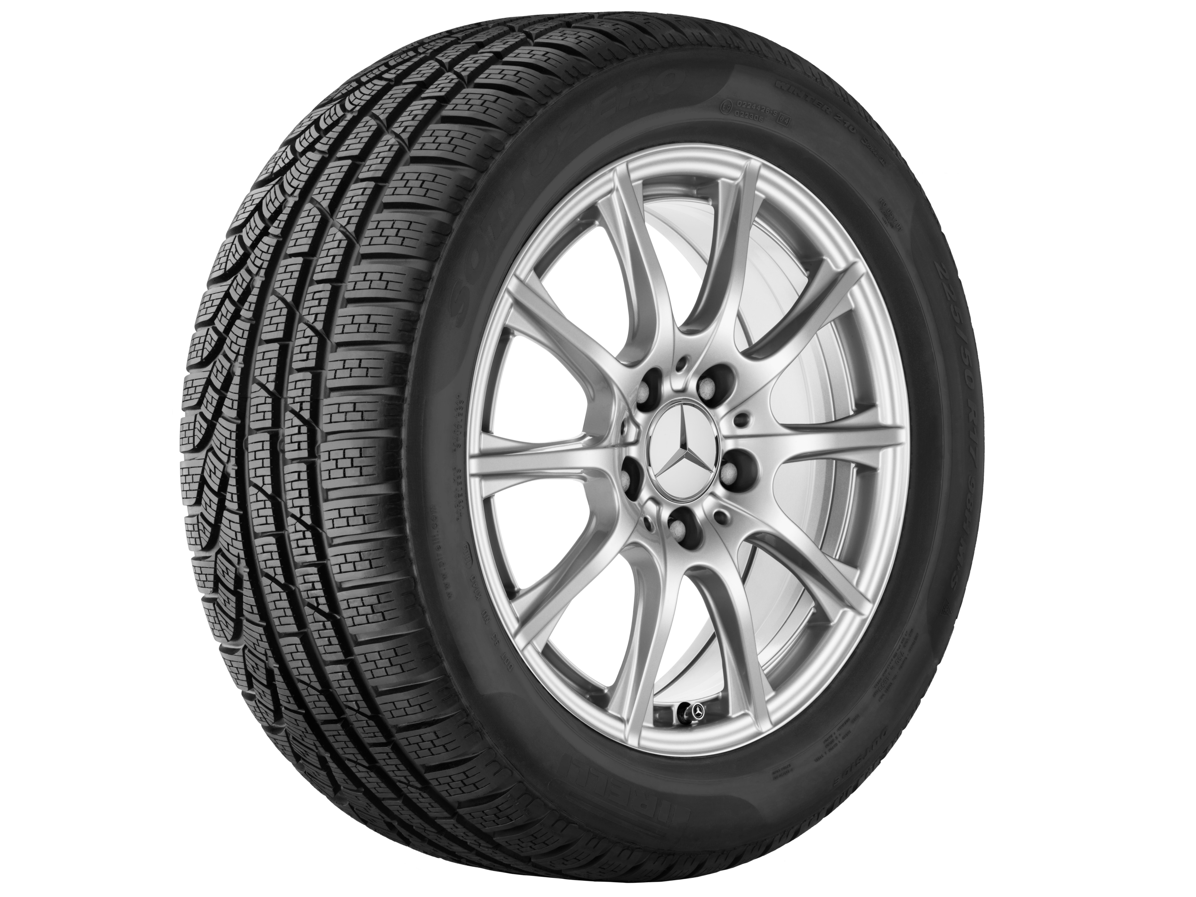 10-spoke wheel - 205/60 R16  96T, 6,5 J x 16 ET 38