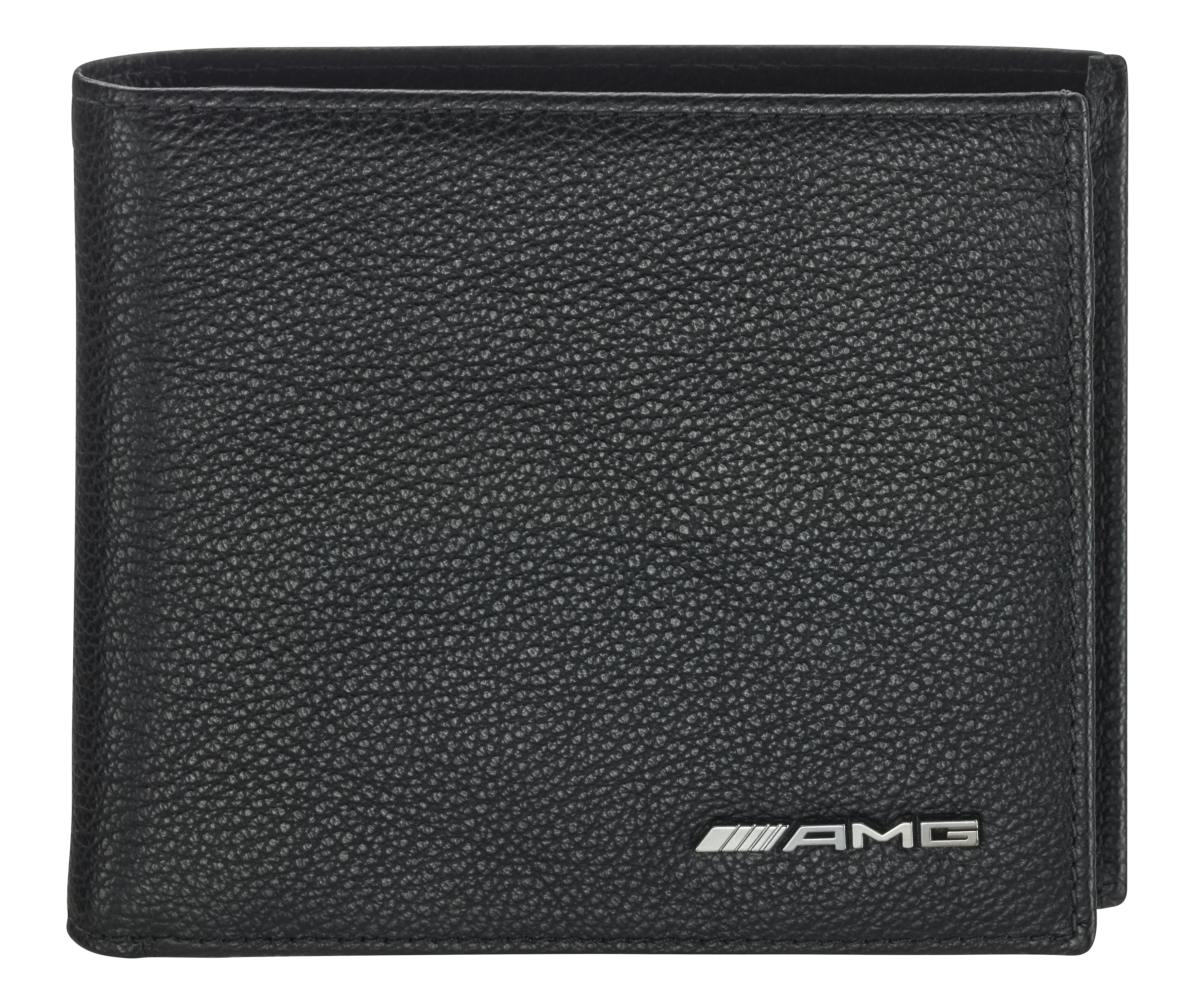 AMG wallet - black, Leather