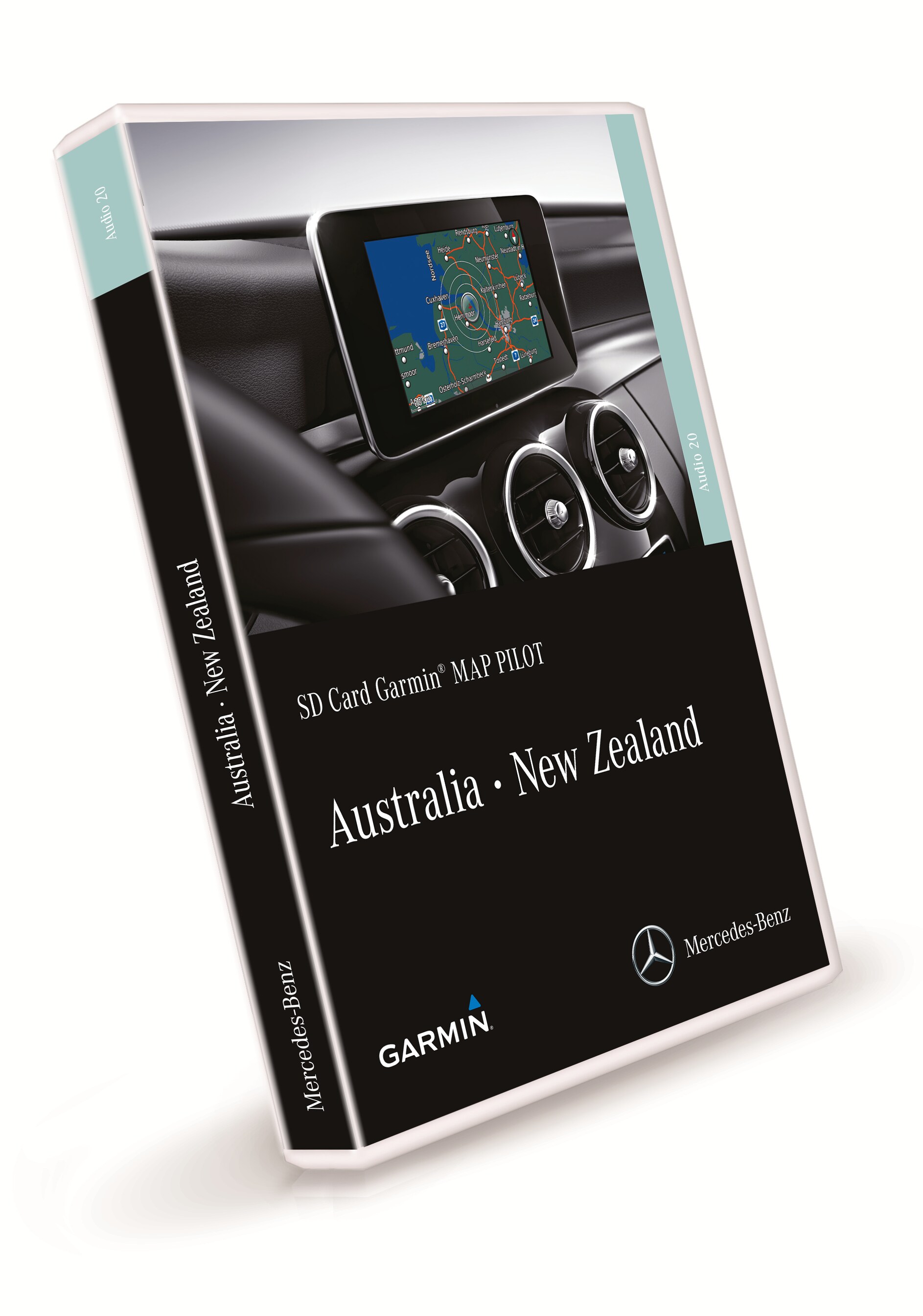 Garmin® MAP PILOT, Navigation module SD card, AUS/NZ, for retrofit code 357 (EG9), models with pre-installation code 355 (EV5)