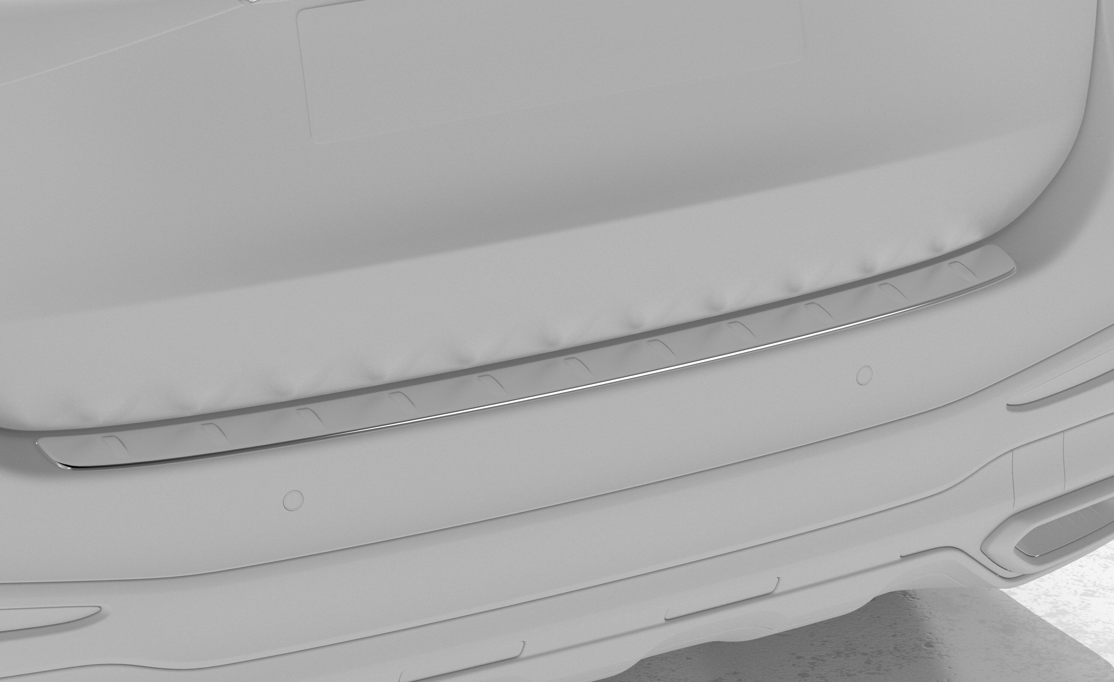 Loading sill protection - LHD/RHD, chrome-plated