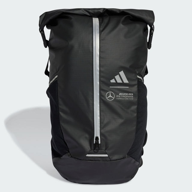 Rucksack, Mercedes-AMG F1 - black, Polyurethane, adidas