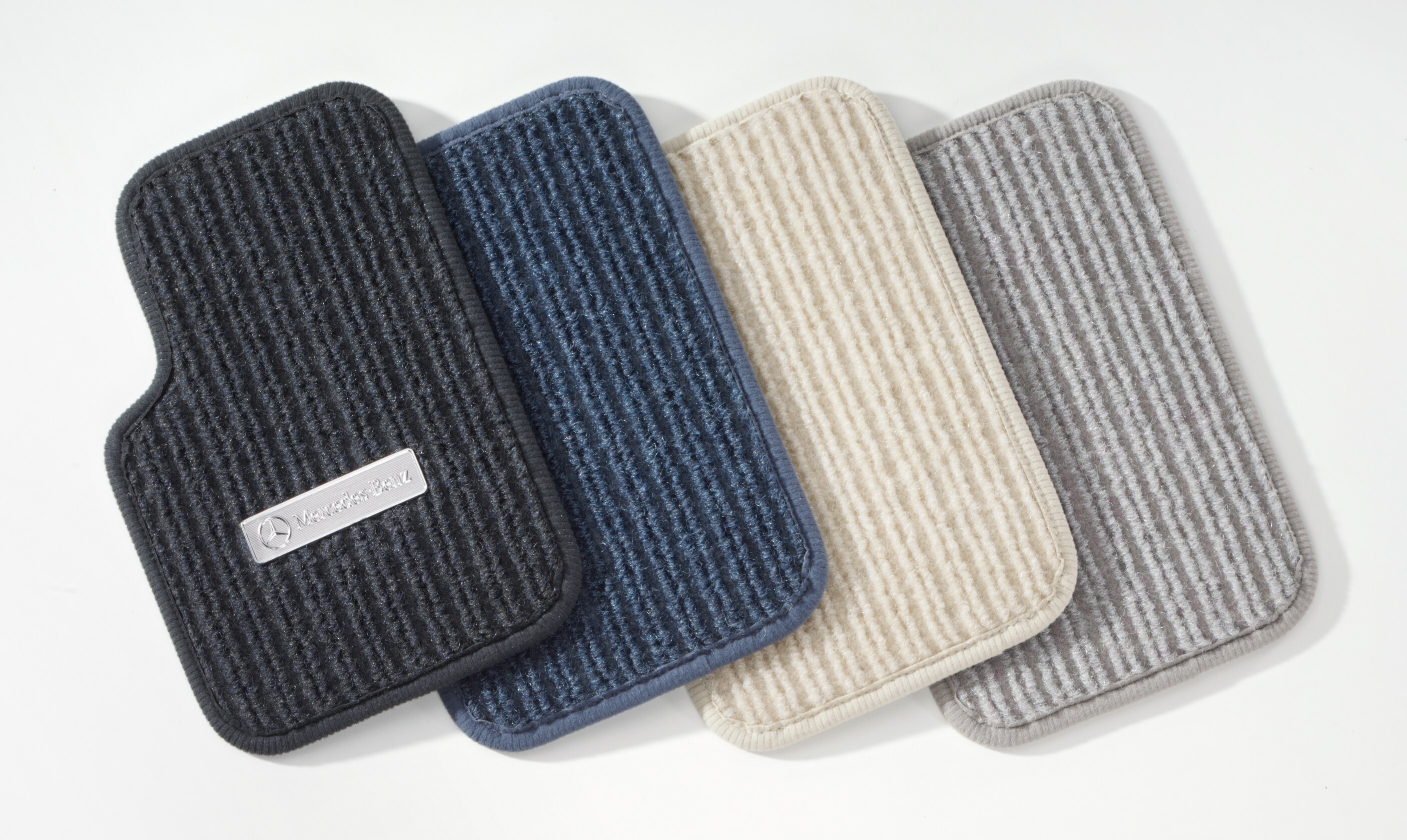 Ribbed mats, CLASSIC, Set, Set of 4