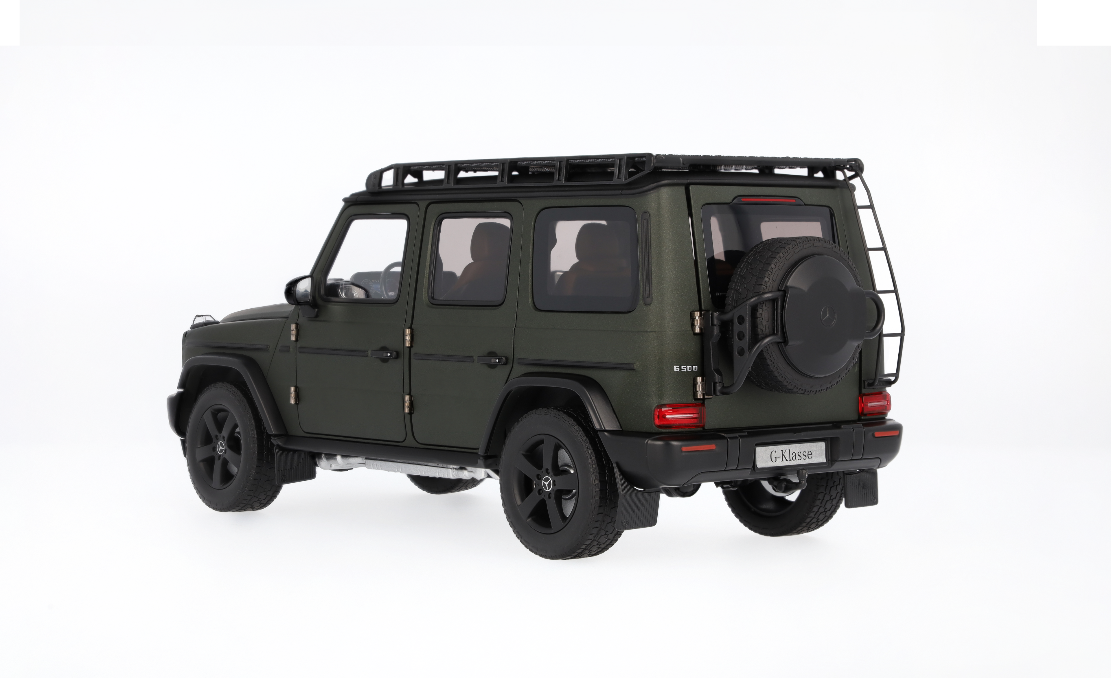 G-Klasse, Geländewagen, PROFESSIONAL Line, W465 - MANUFAKTUR oliv magno, Norev, 1:18